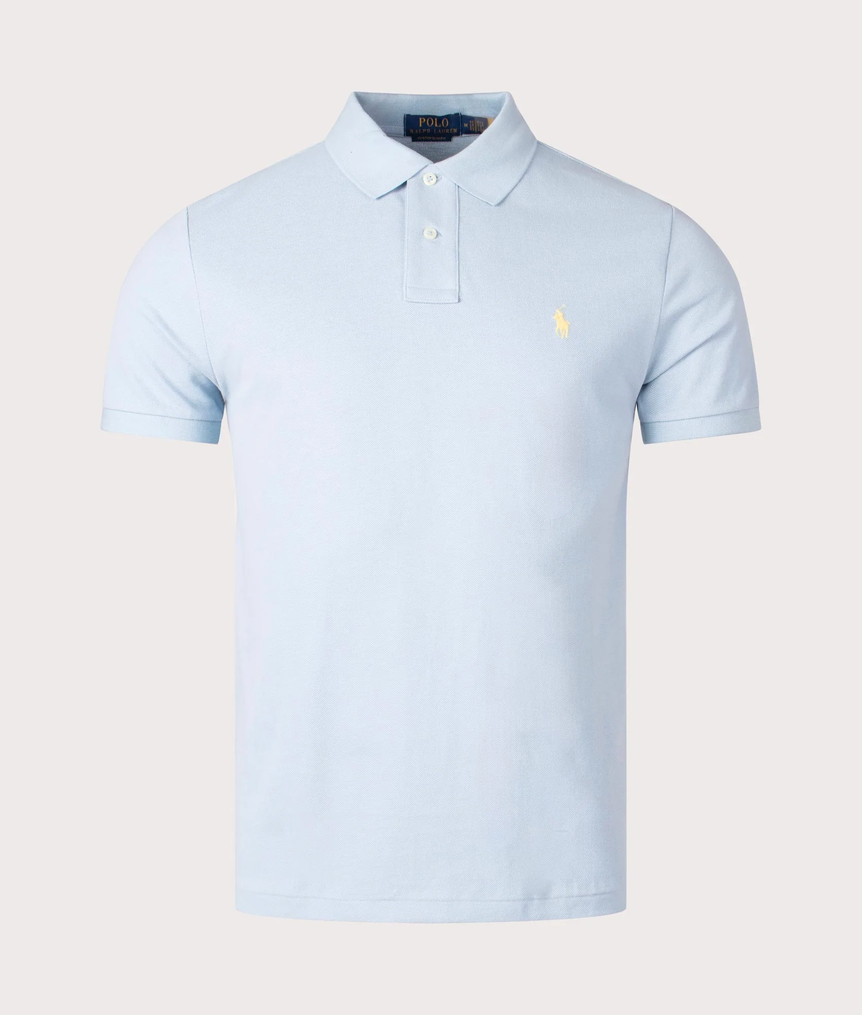 Custom Slim Fit Mesh Polo Shirt