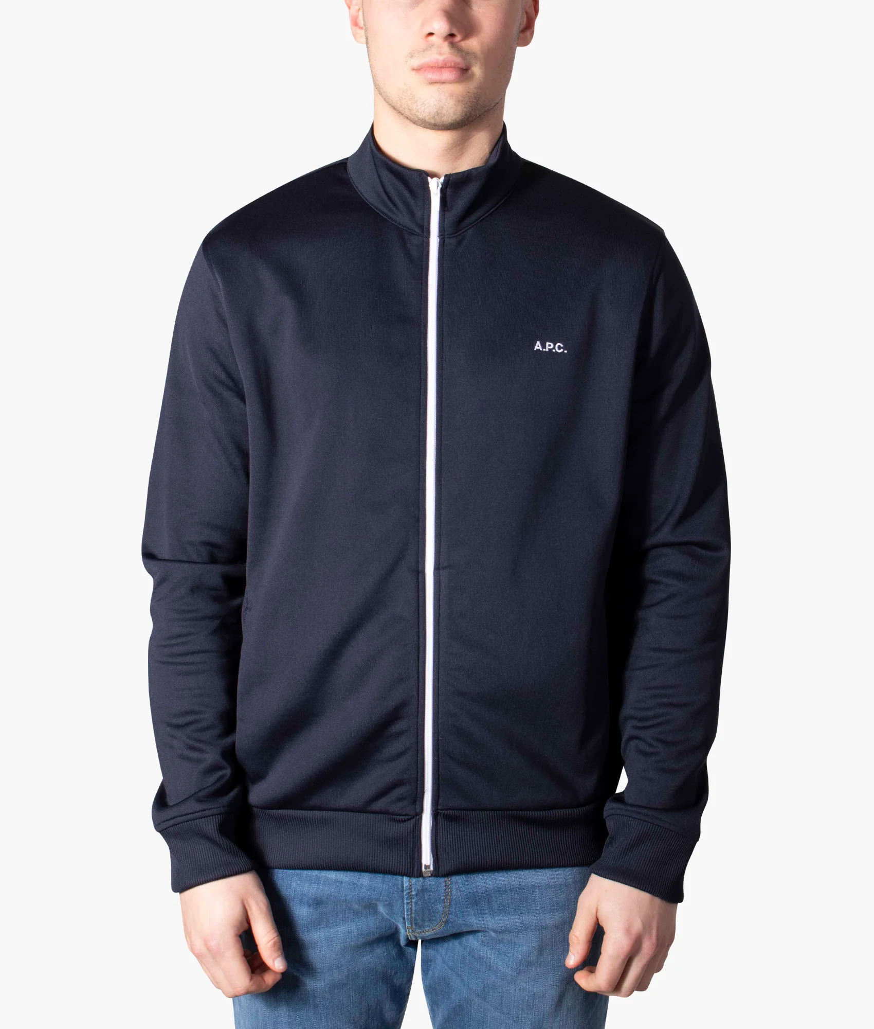Jim Zip Through Track Top