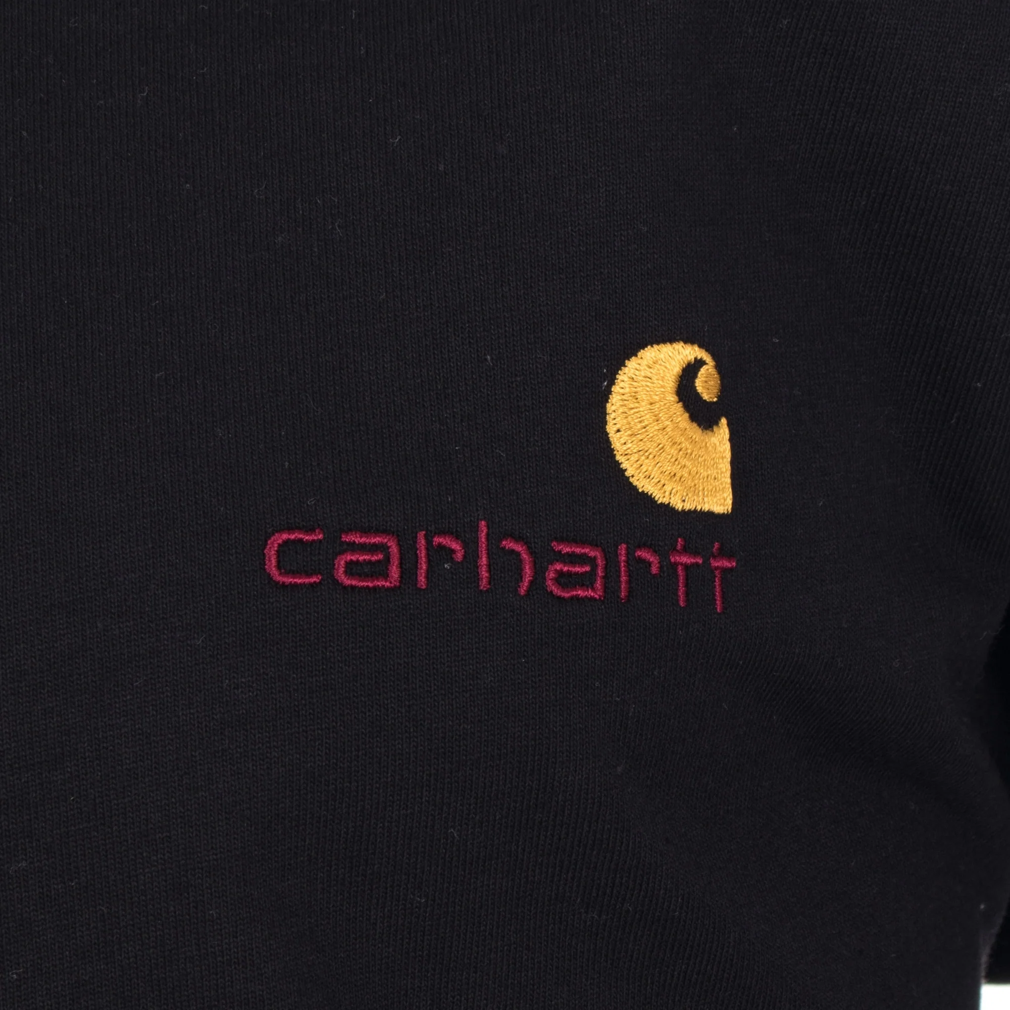 Long Sleeve Loose Fit American Script T-Shirt - Image 2
