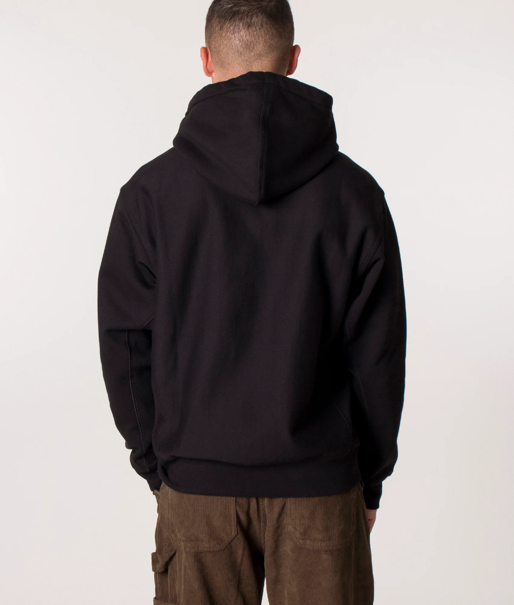 Loose Fit American Script Hoodie - Image 4