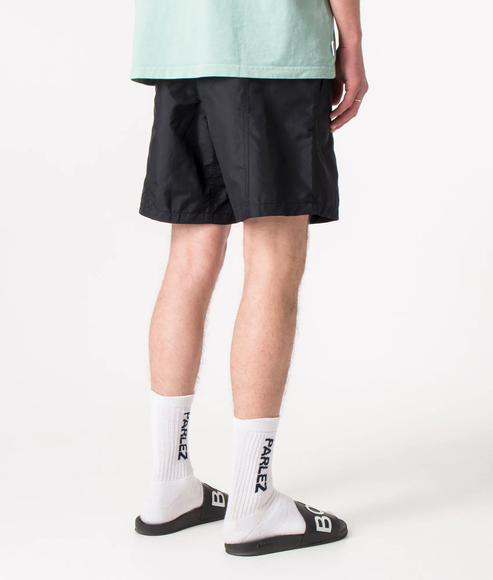 Regular Fit Nylon Swim Shorts - Image 4