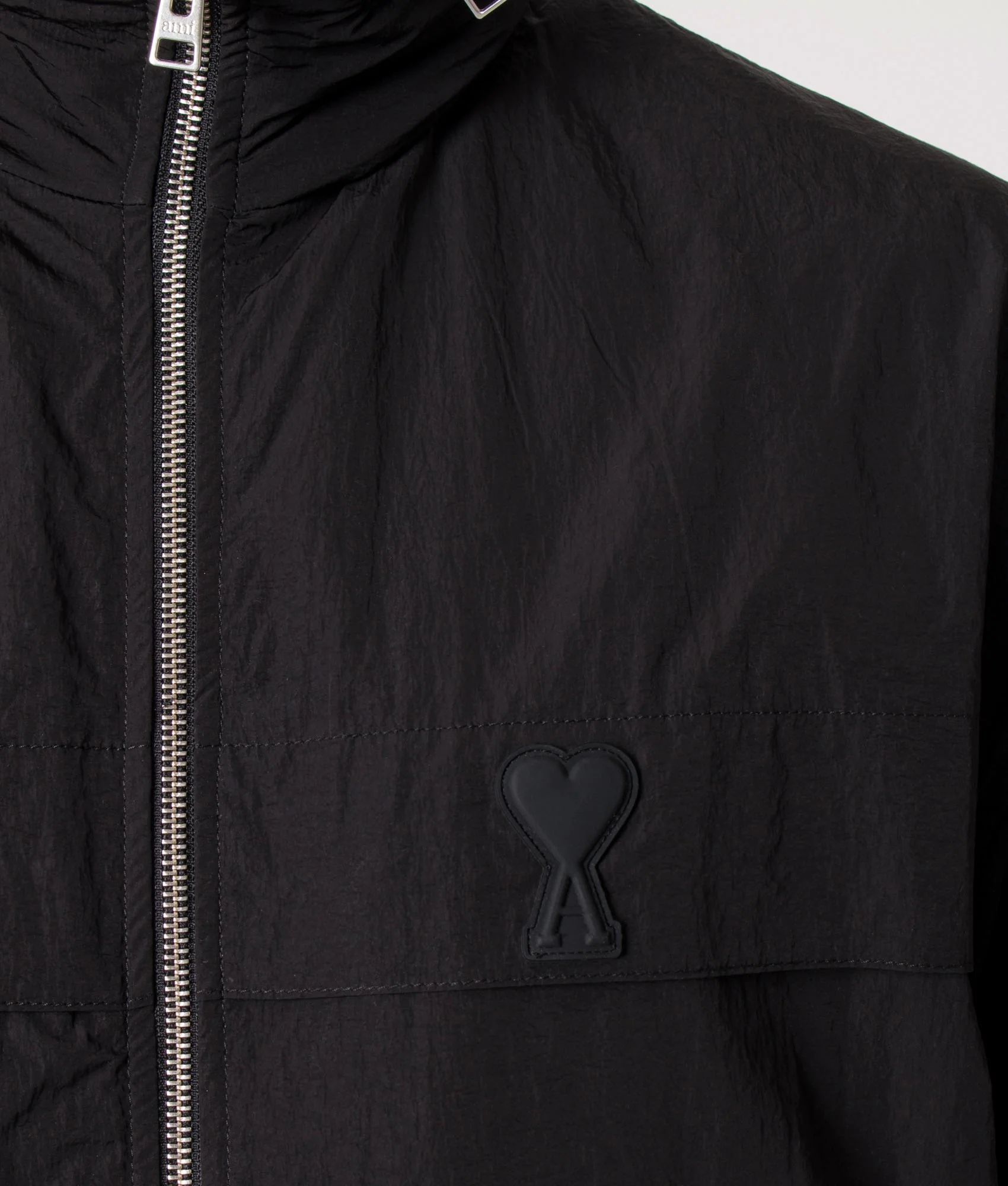Creased Effect Water Repellent Windbreaker - Image 2