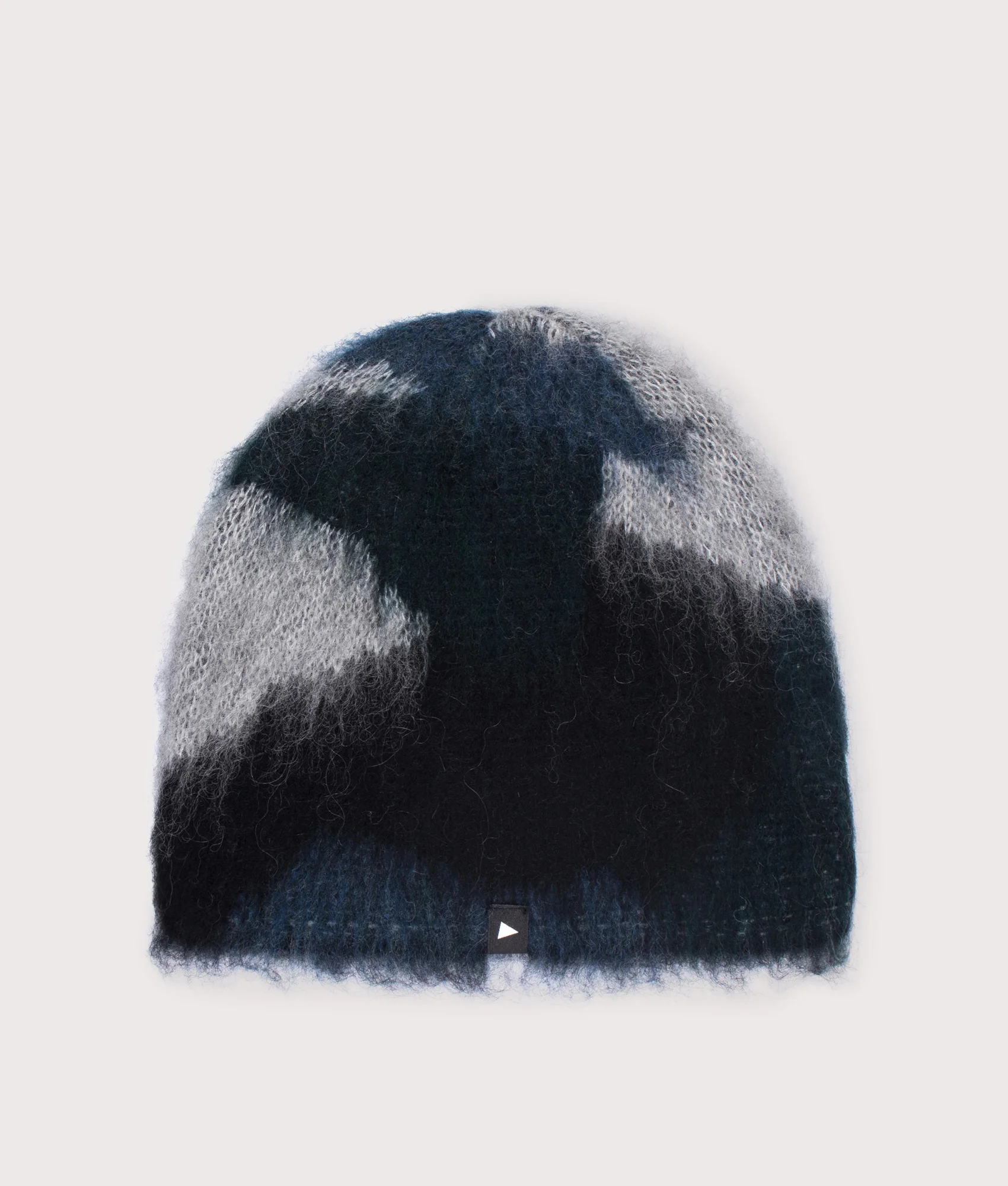 Mix Colour Shaggy Knit Beanie