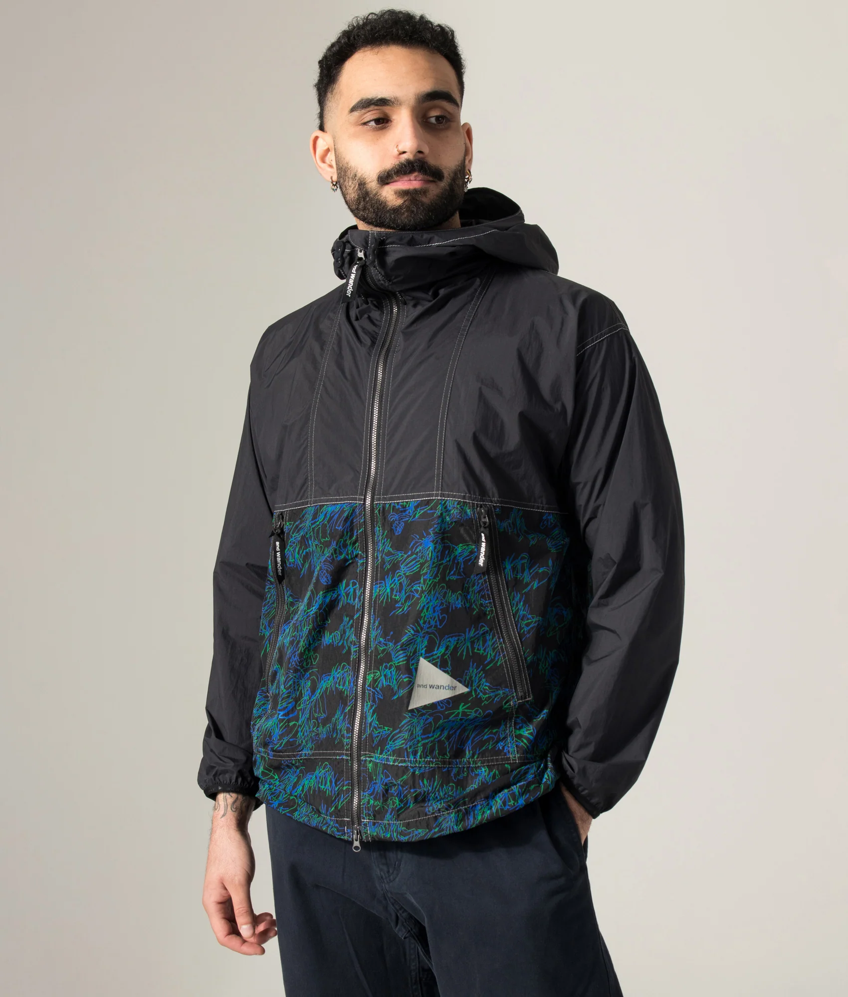 Printed Wind Jacket - Image 2