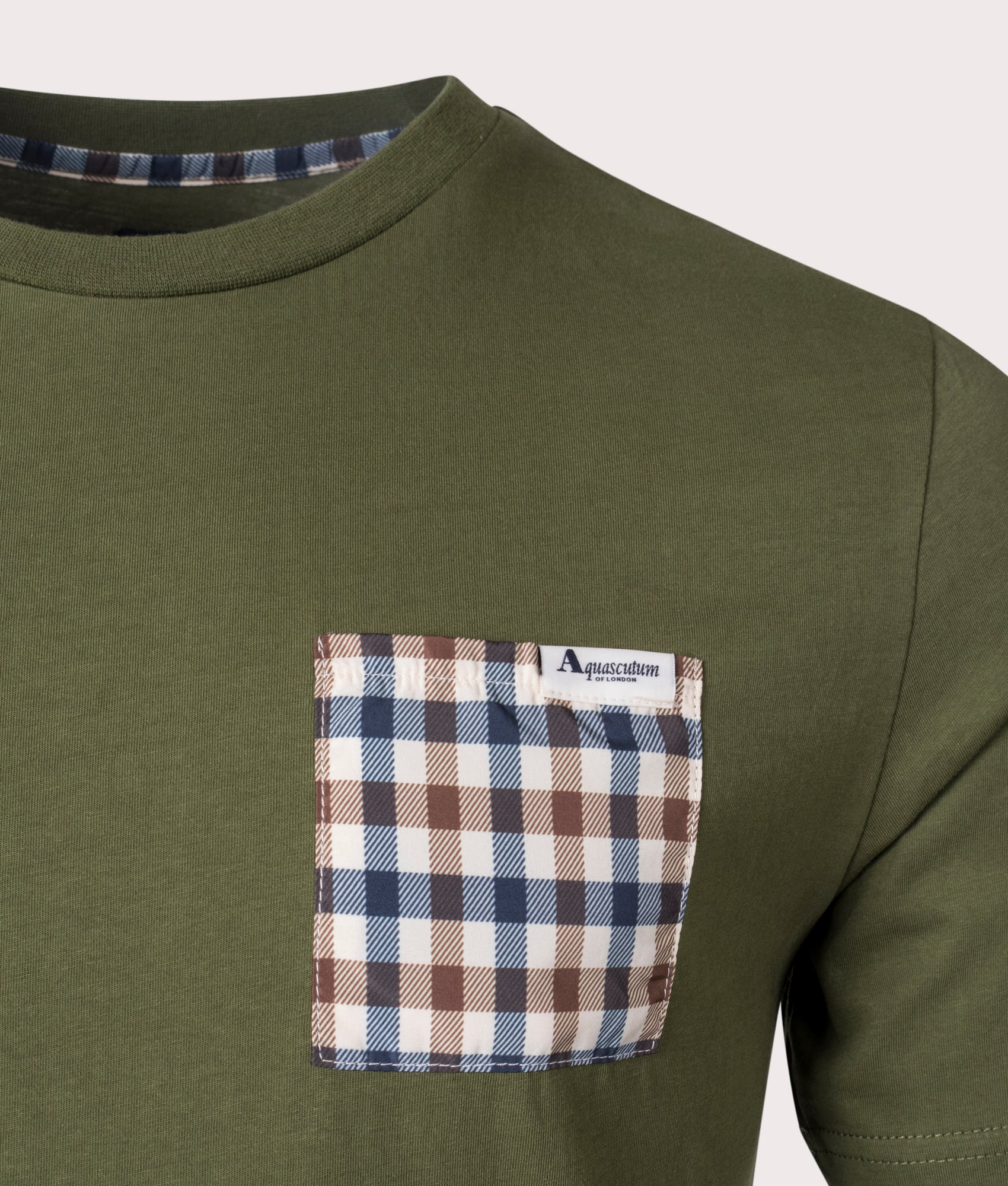 Active Check Pocket T-Shirt - Image 2
