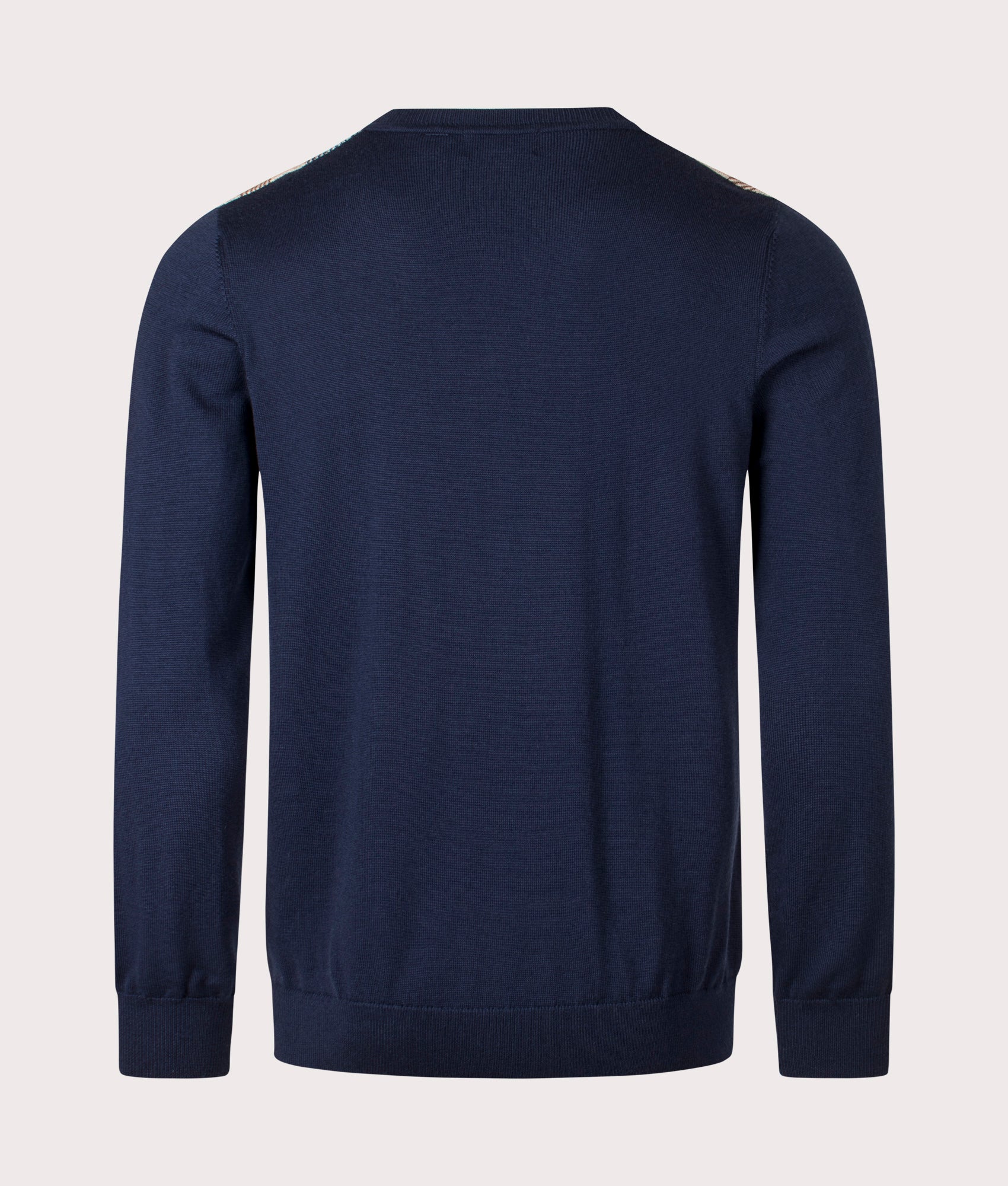 Active Club Check Cable Patch Sweatshirt - Image 2