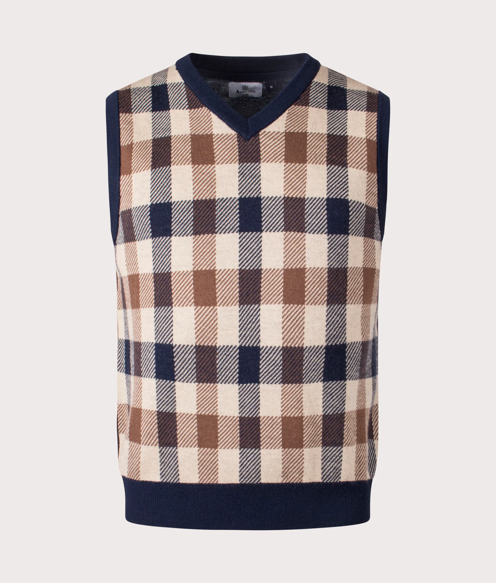 Active Club Check Sweater Vest