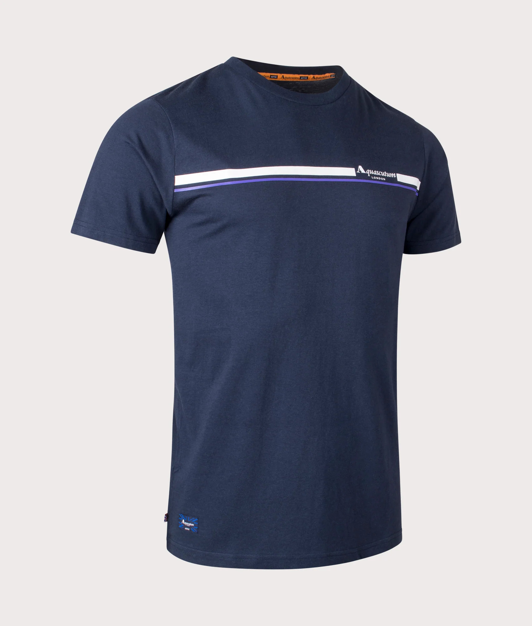 Active Cotton Stripes T-Shirt - Image 2