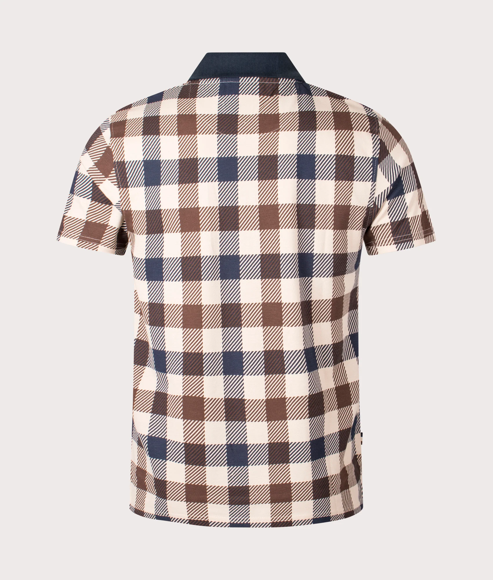 Active Macro Check Polo Shirt - Image 2