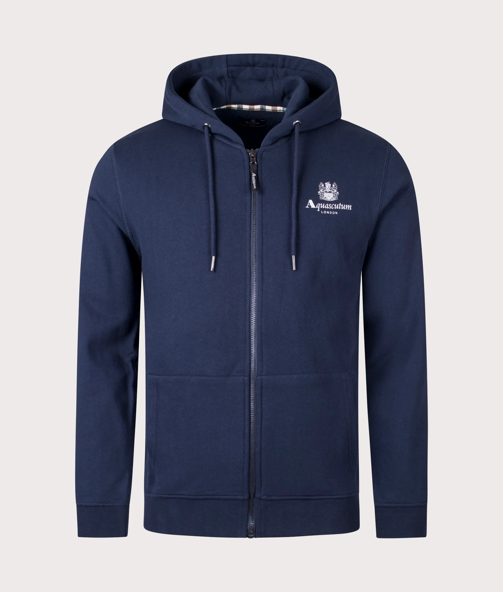 Active Small Logo Full Zip Hoodie