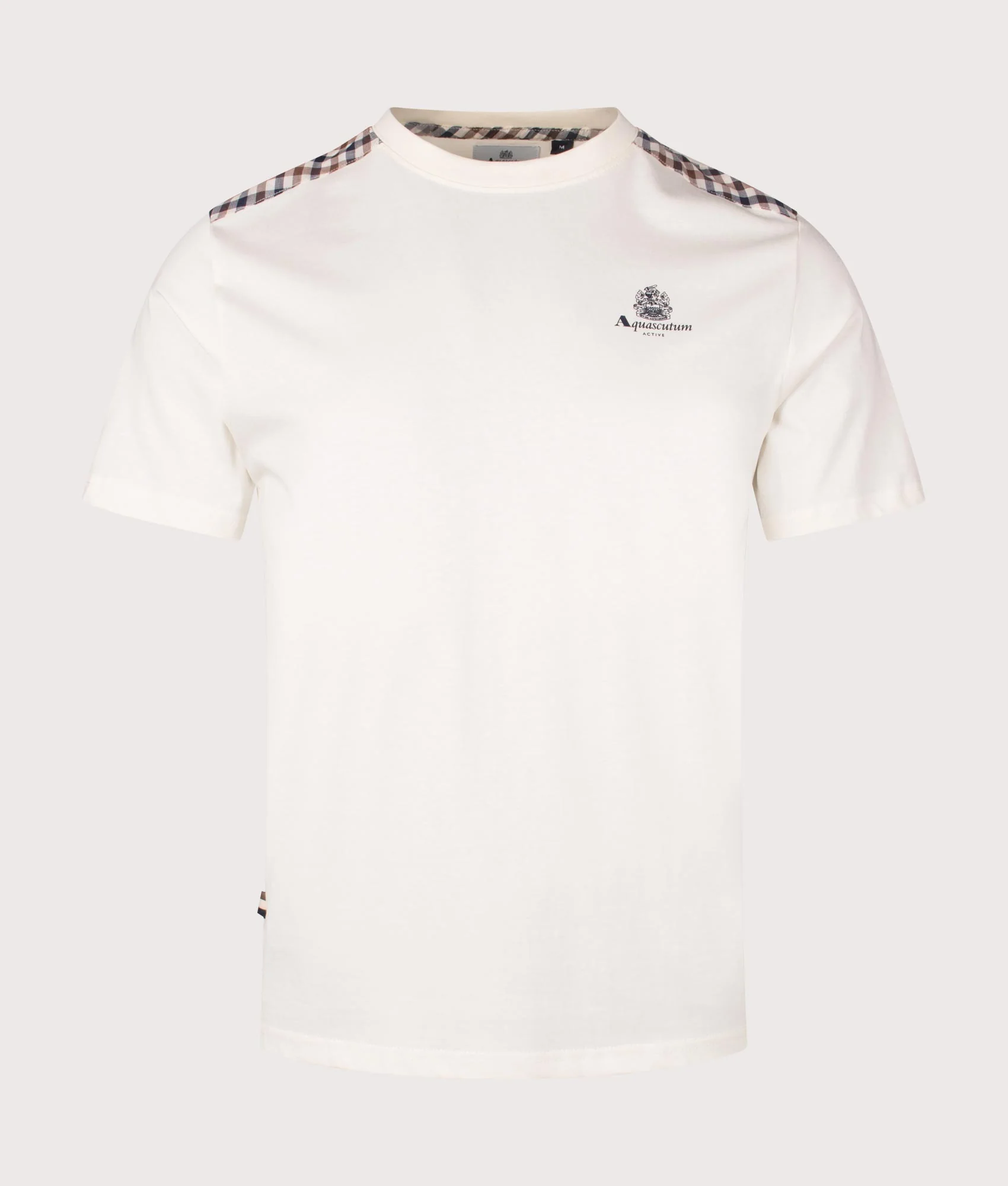 Club Check Details T-Shirt