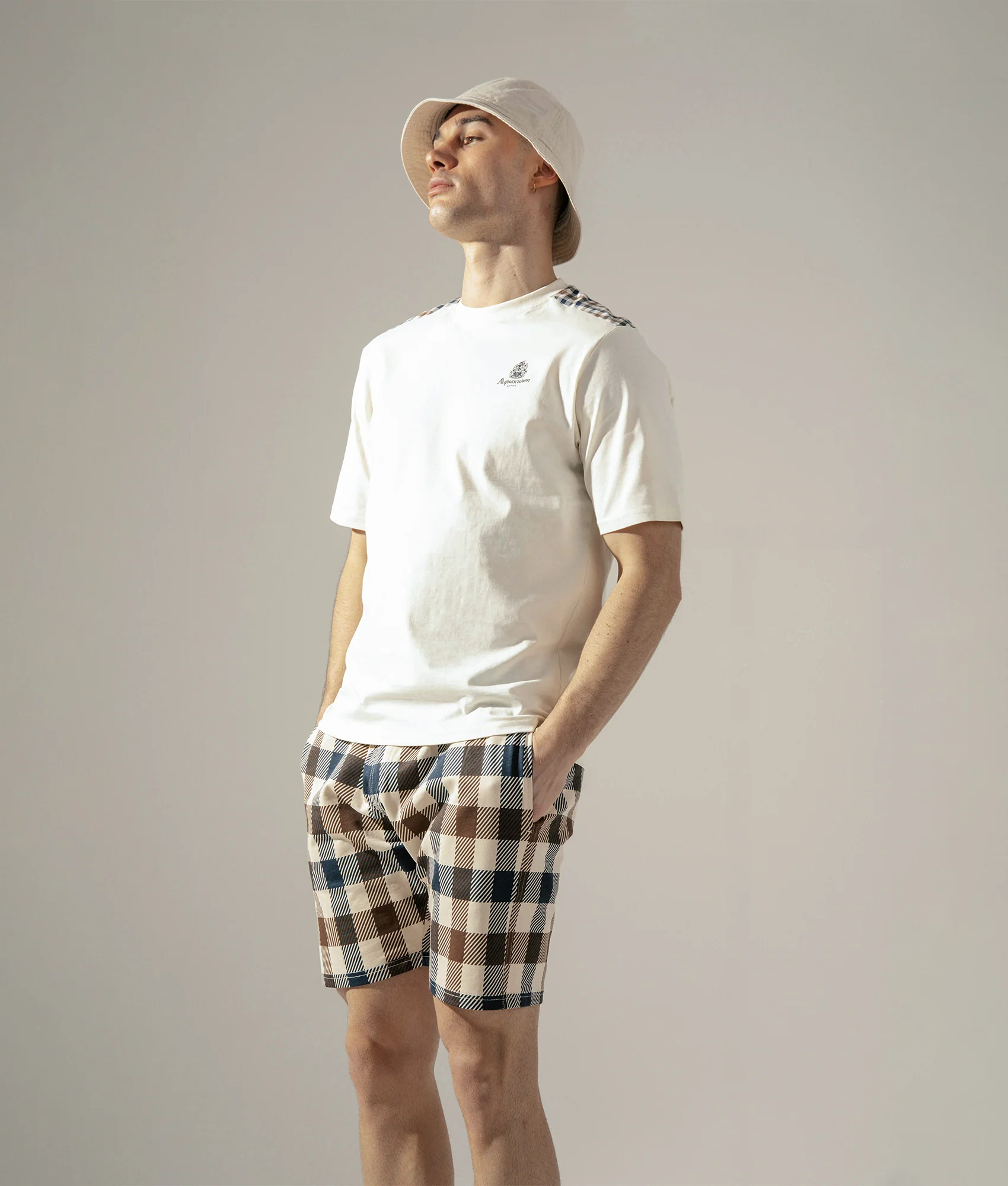 Club Check Details T-Shirt - Image 2