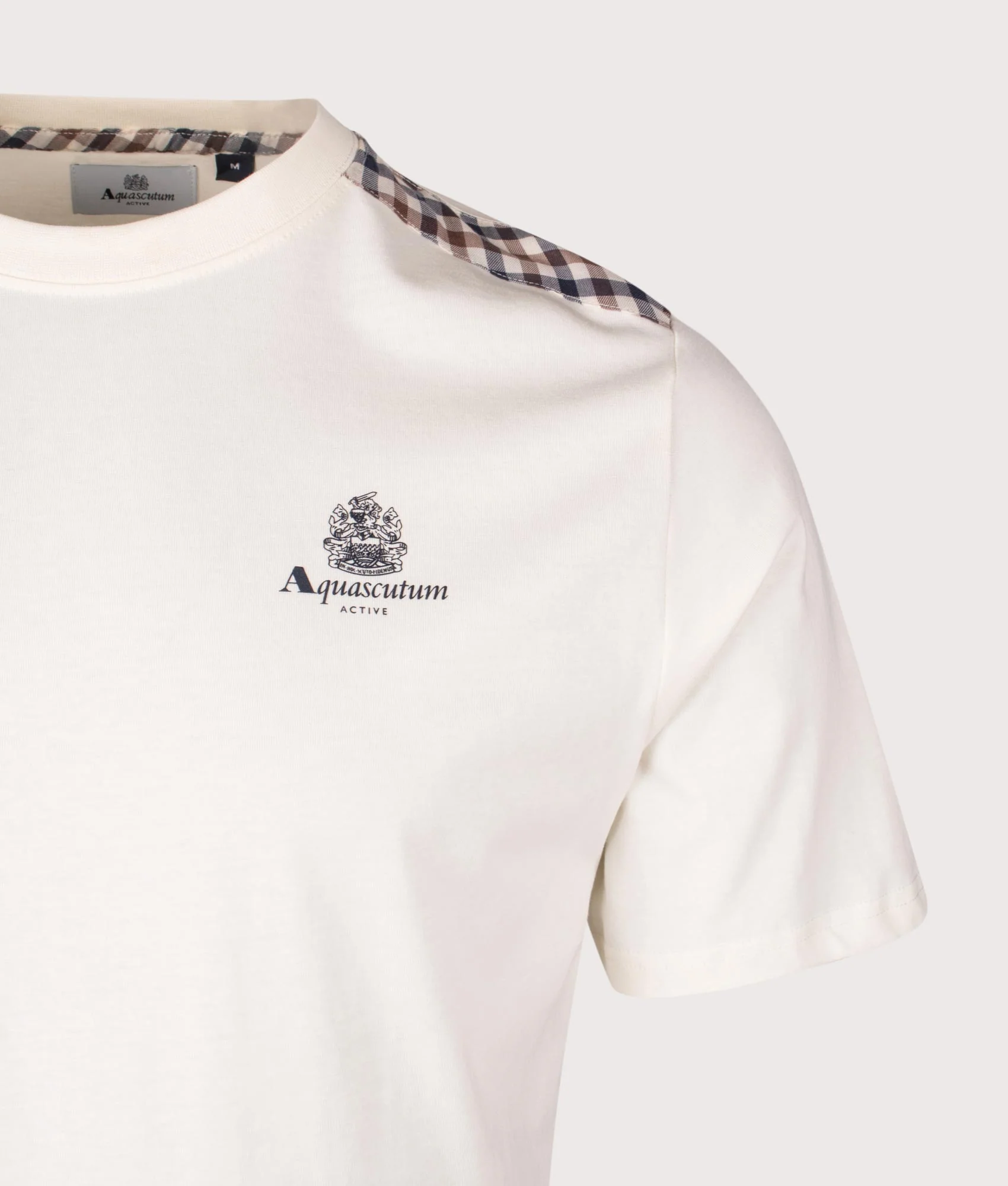 Club Check Details T-Shirt - Image 3
