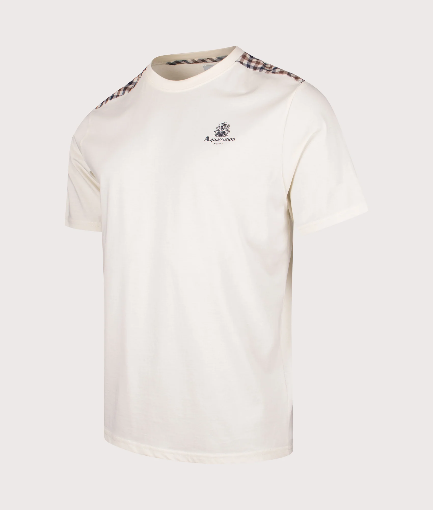 Club Check Details T-Shirt - Image 4