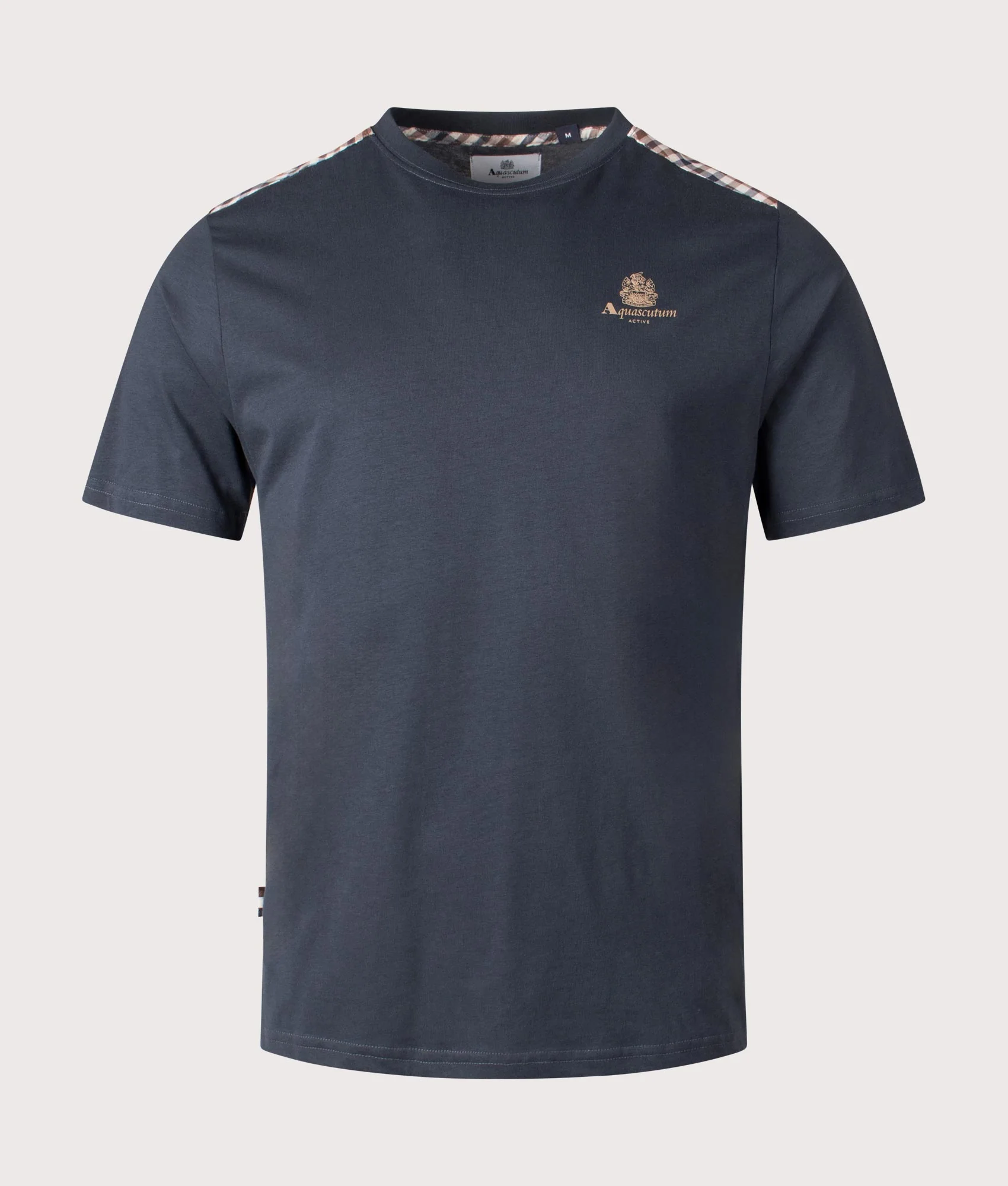 Club Check Details T-Shirt