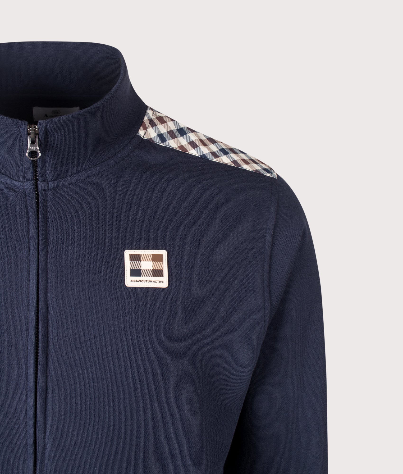 Lamina Insert Mock Neck Track Top - Image 2