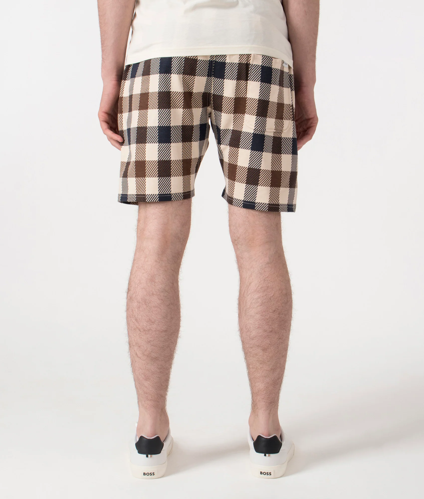 Macro Club Check Short Pants - Image 4