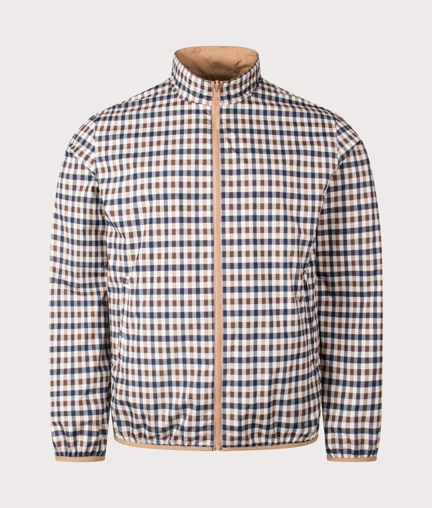Reversible Mock Neck Sailor Jacket - Image 2