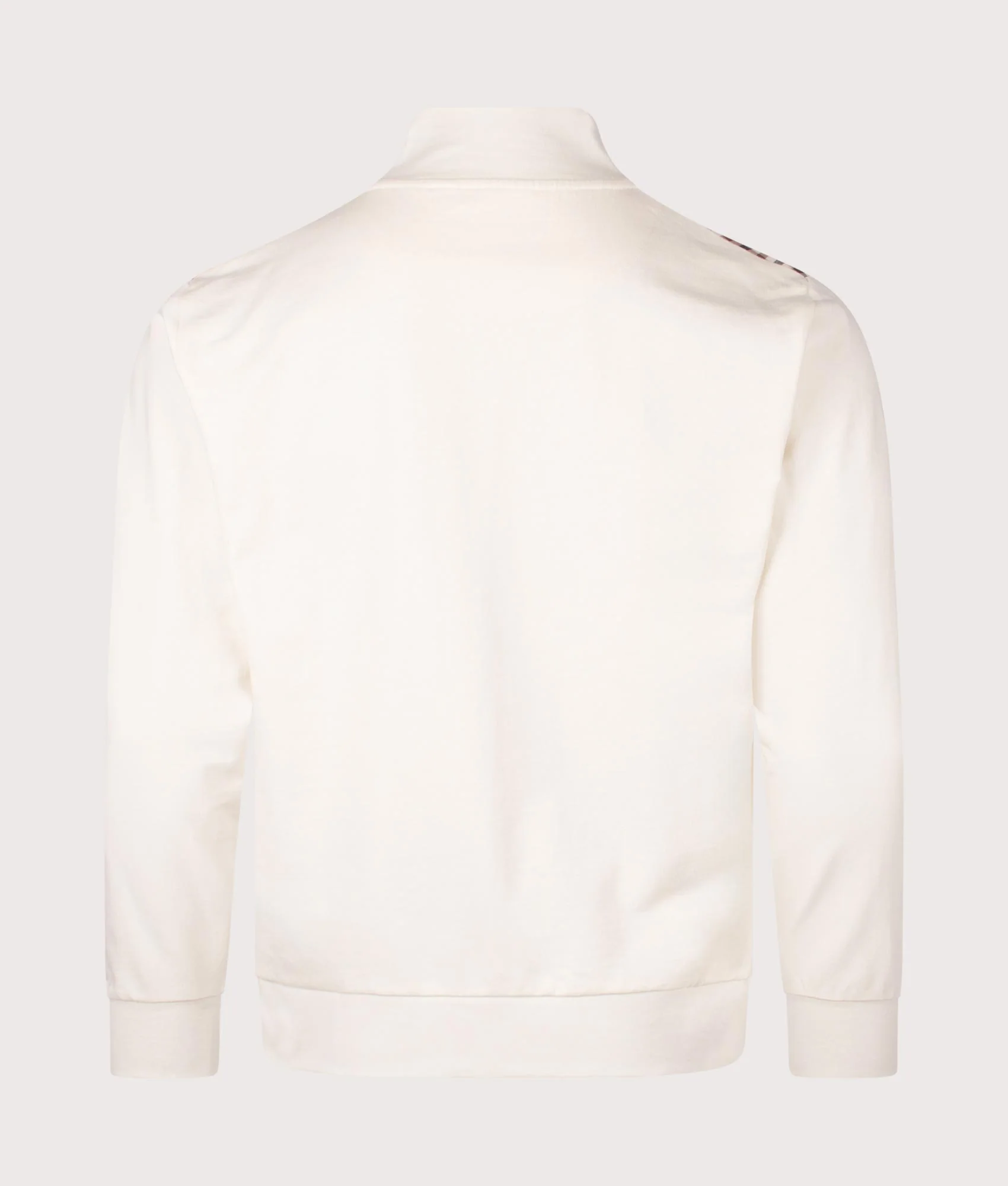 Mockneck Club Check Detail Track Top - Image 4