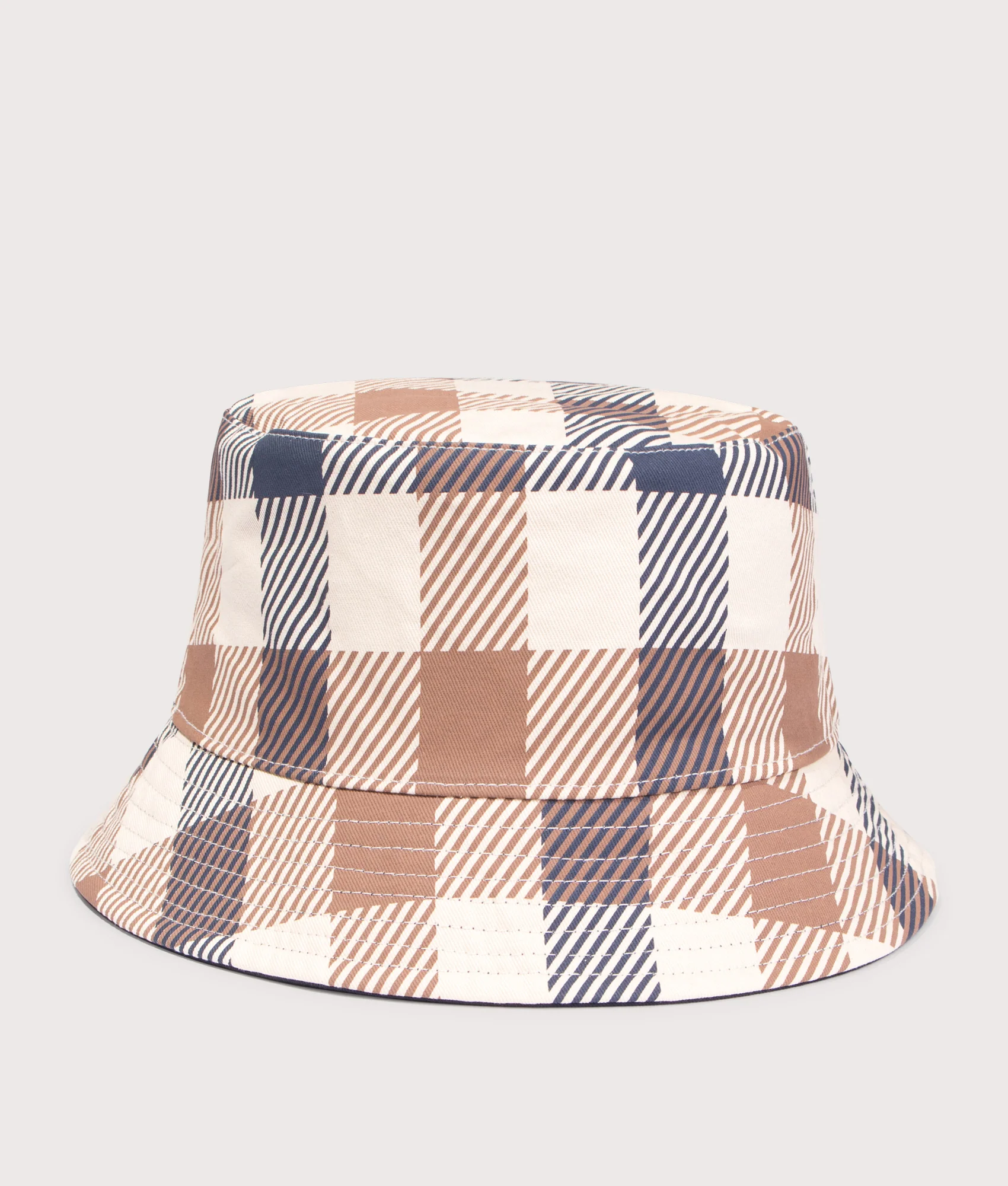 Reversible Club Check Bucket Hat - Image 3