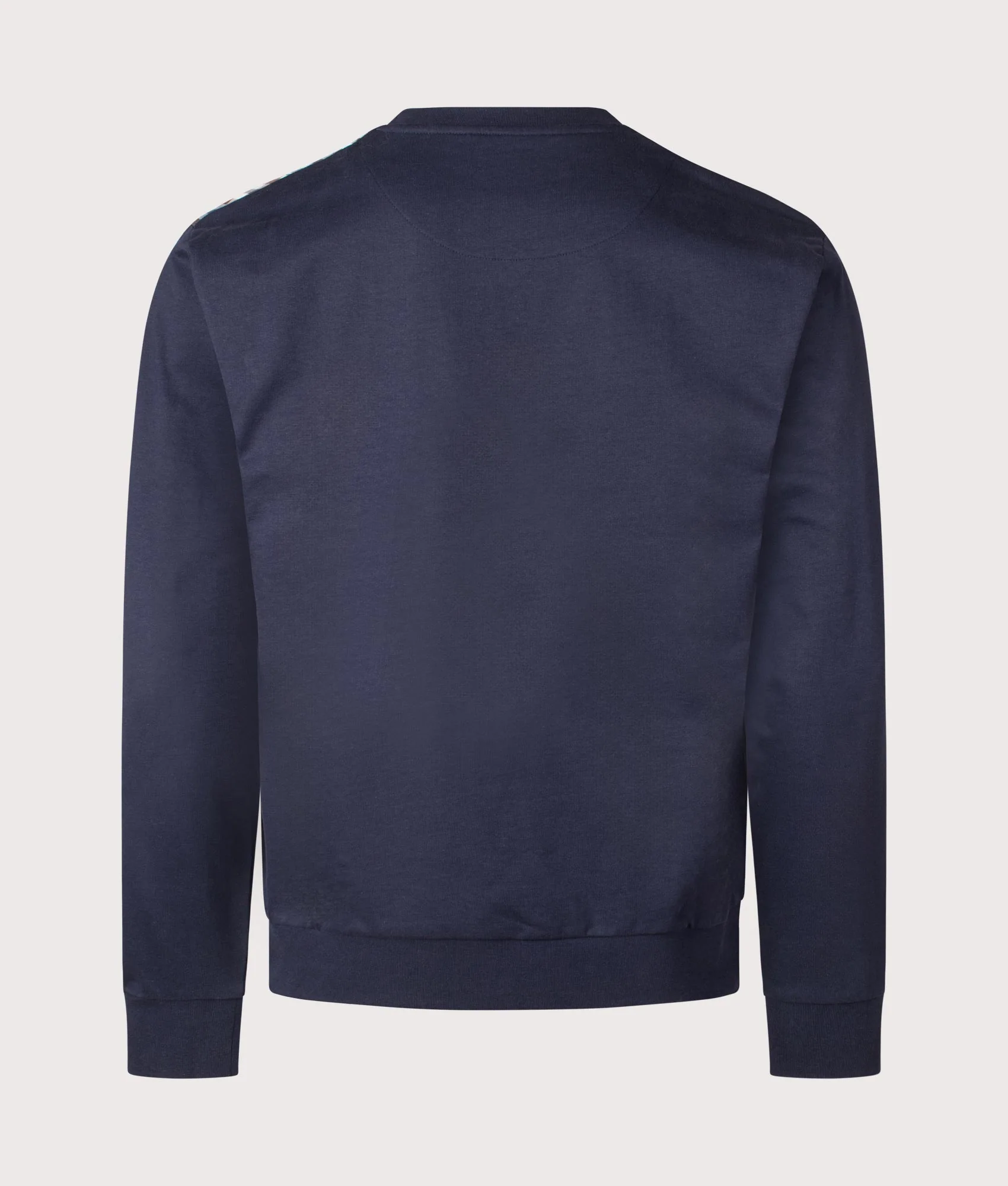 Small Logo Club Check Detail Sweatshirt - Image 3