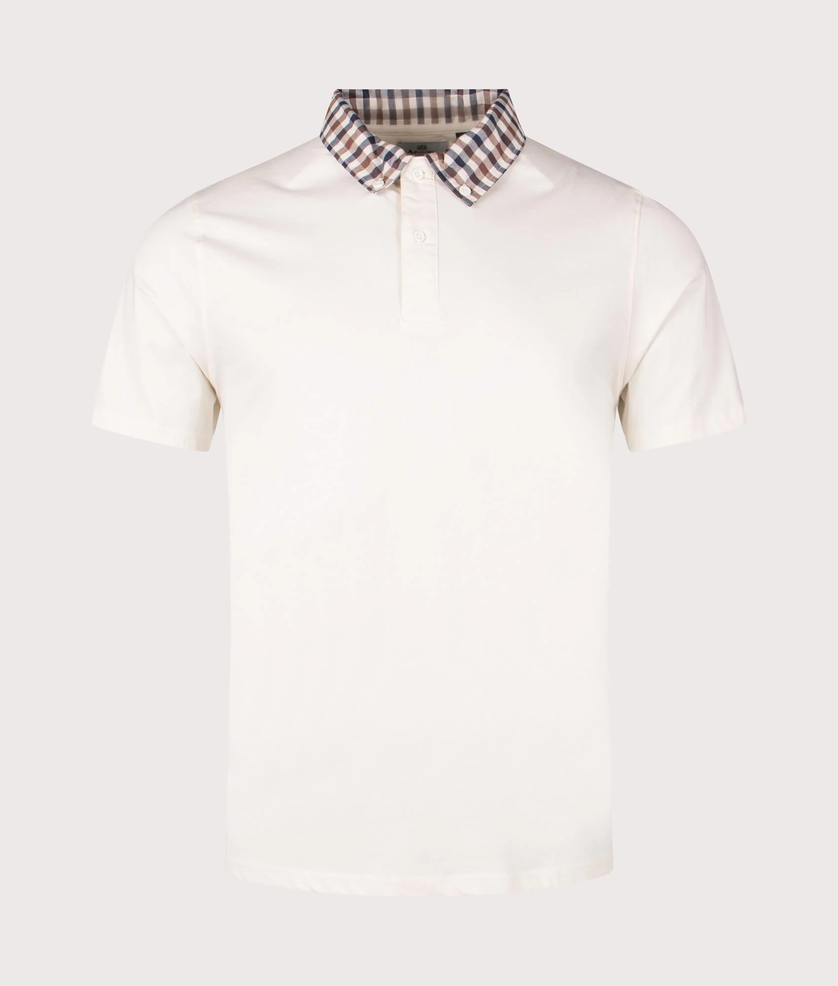 Supima Club Check Rib Polo Shirt