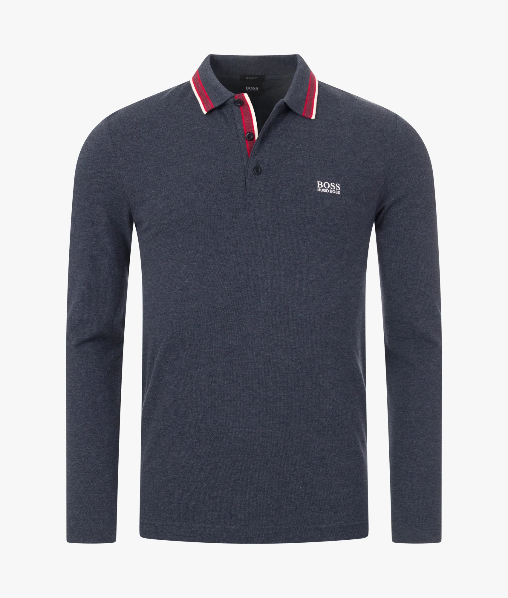 Athleisure Long Sleeve Plisy Polo