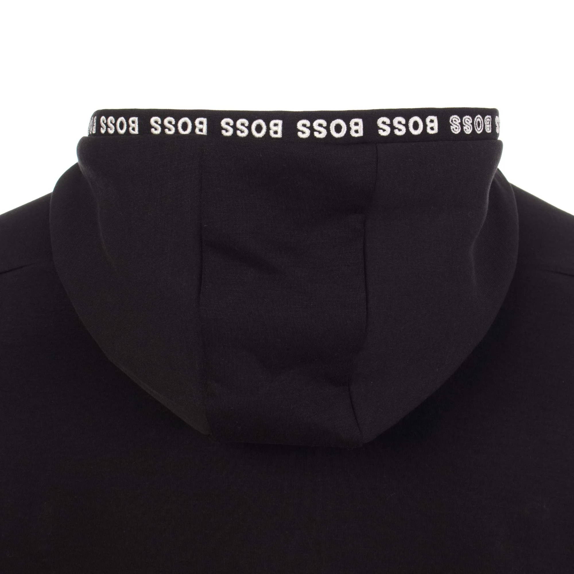 Regular Fit Saggy 1 Zip Through Logo Embroidery Hoodie - Image 3