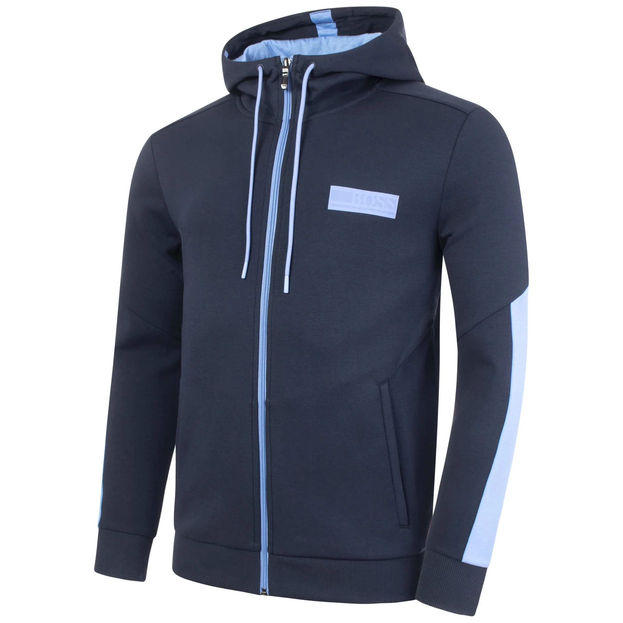 Athleisure Saggy Zip Through Hoodie