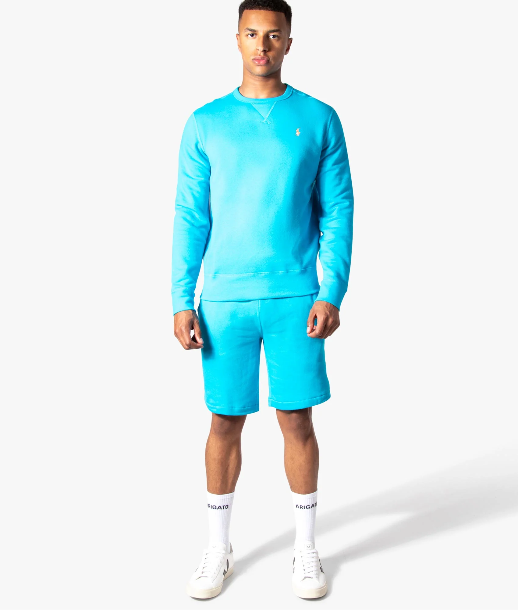 Regular Fit Athletic Fleece M5 Shorts - Image 7