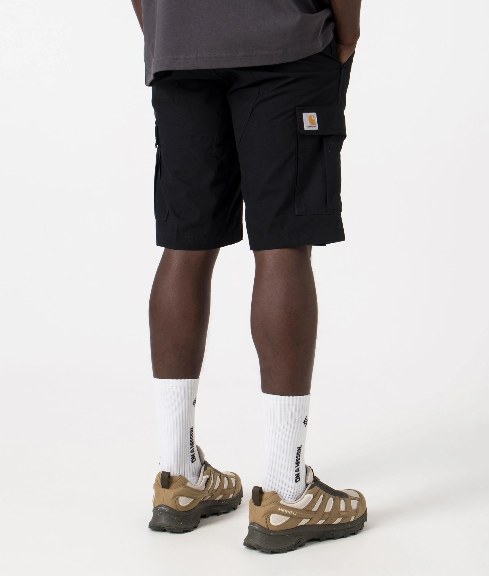 Slim Fit Aviation Cargo Shorts - Image 2