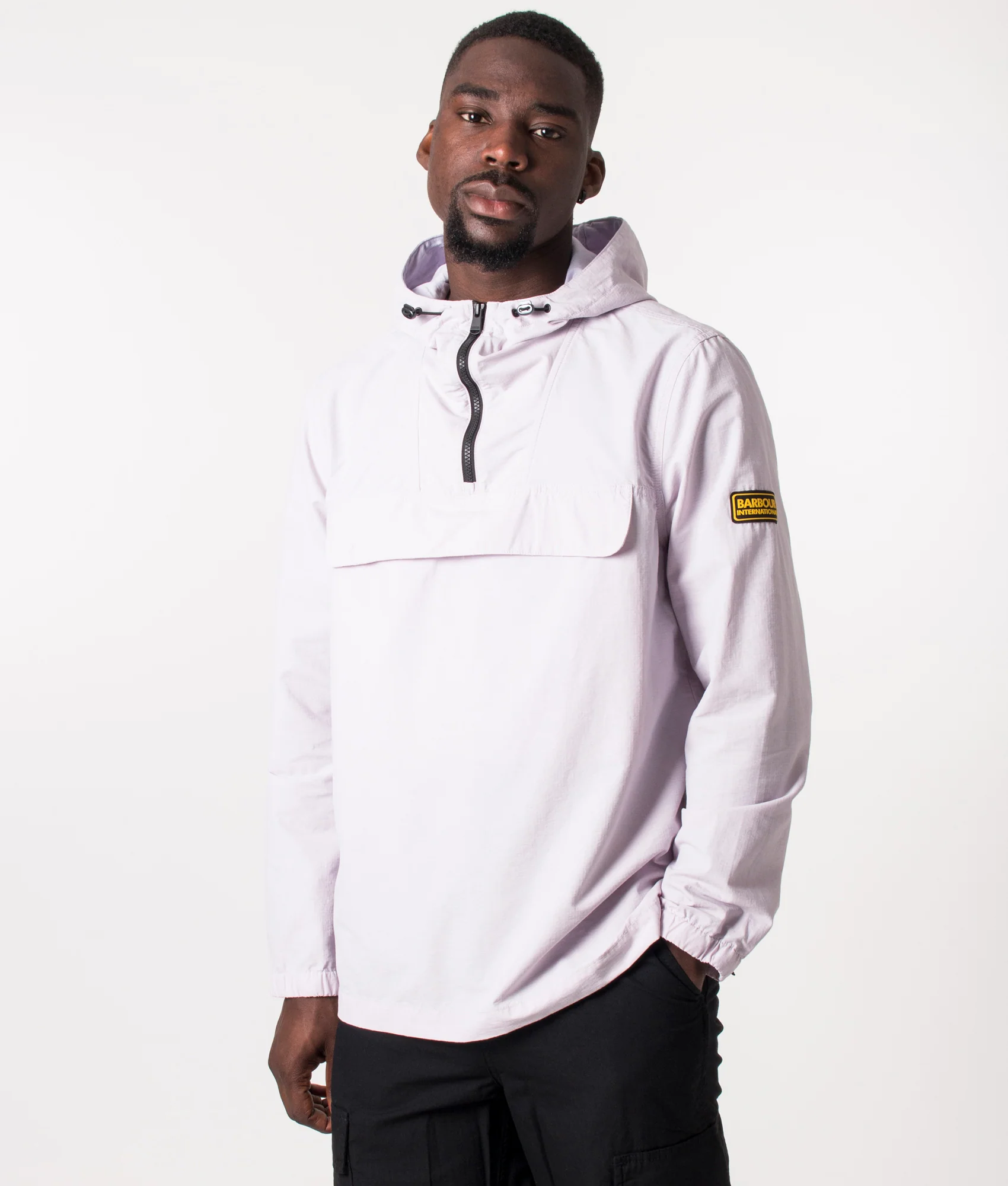 Quarter Zip Orbit Pop Overhead Jacket