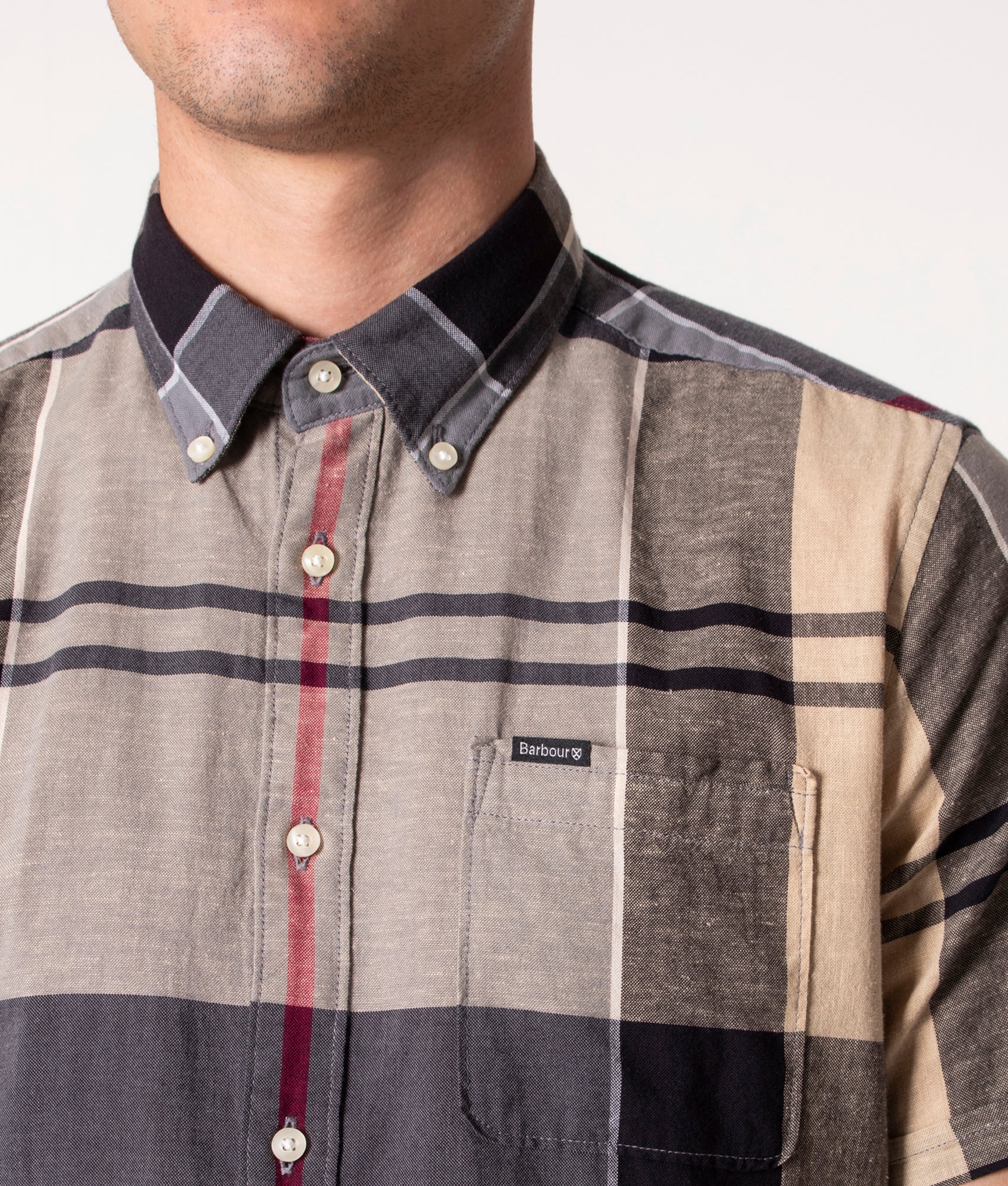 Tailored Fit Short Sleeve Douglas Shirt - Image 2