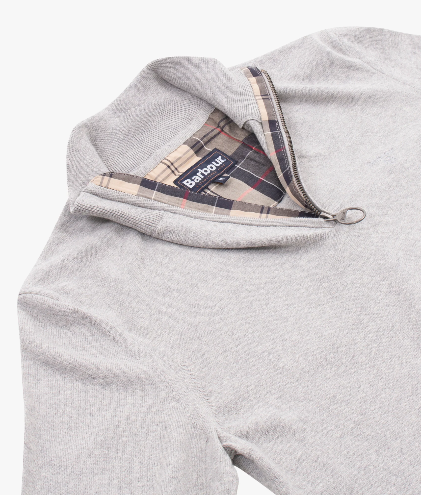 Barbour Tain Half Zip Jumper - Image 3