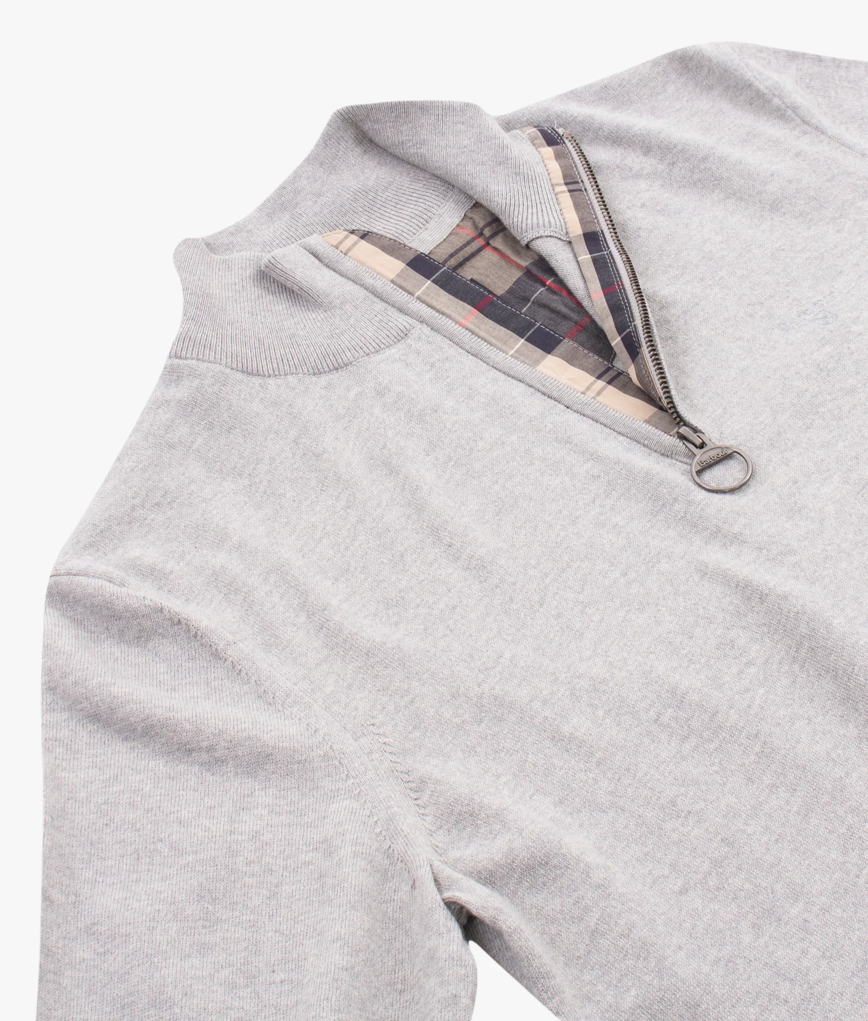 Barbour Tain Half Zip Jumper - Image 4