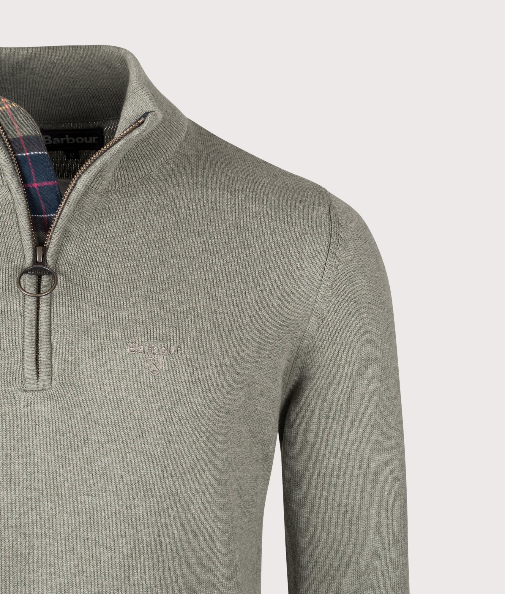 Quarter Zip Cotton Knit - Image 2