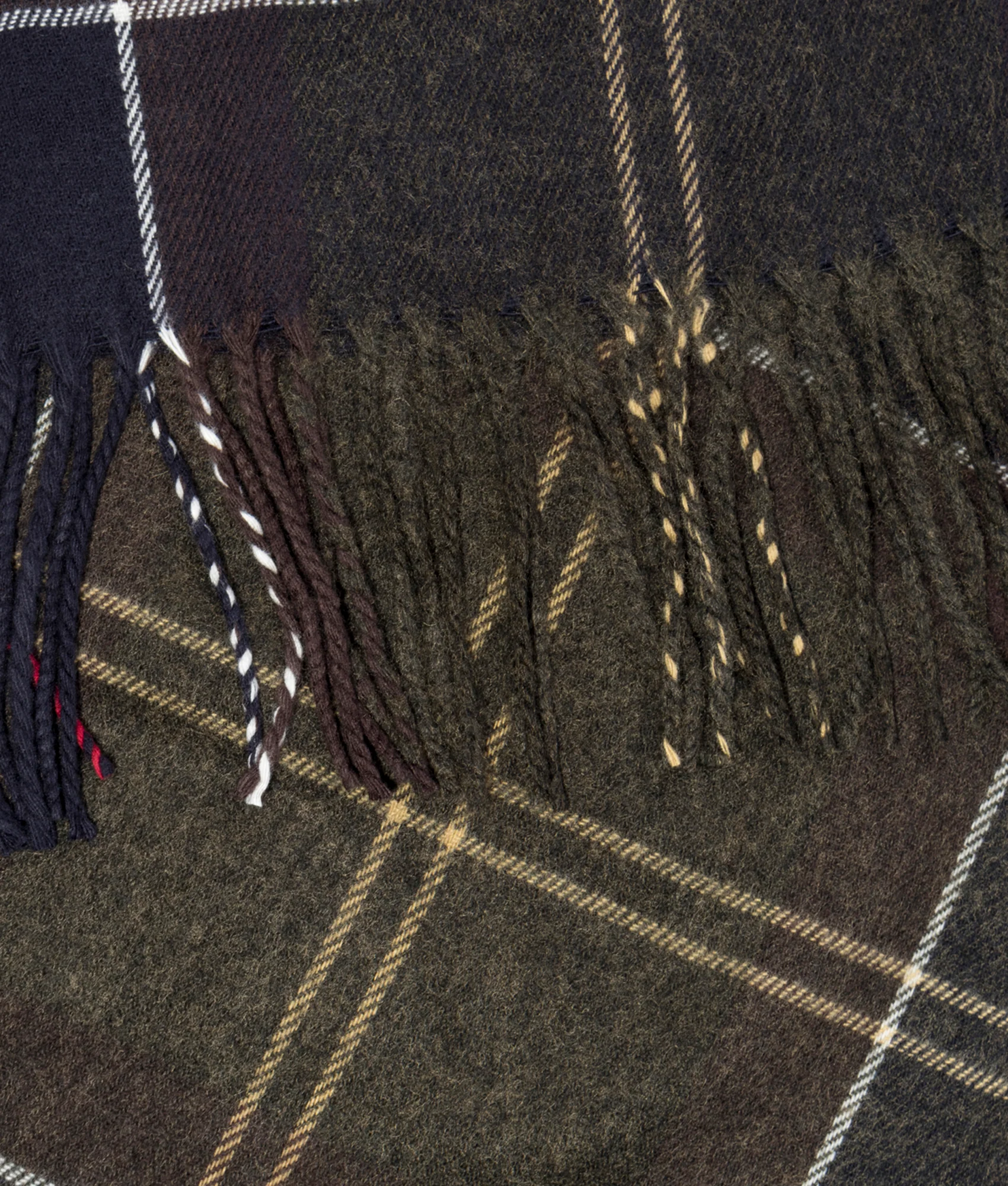 Galingale Tartan Scarf - Image 2