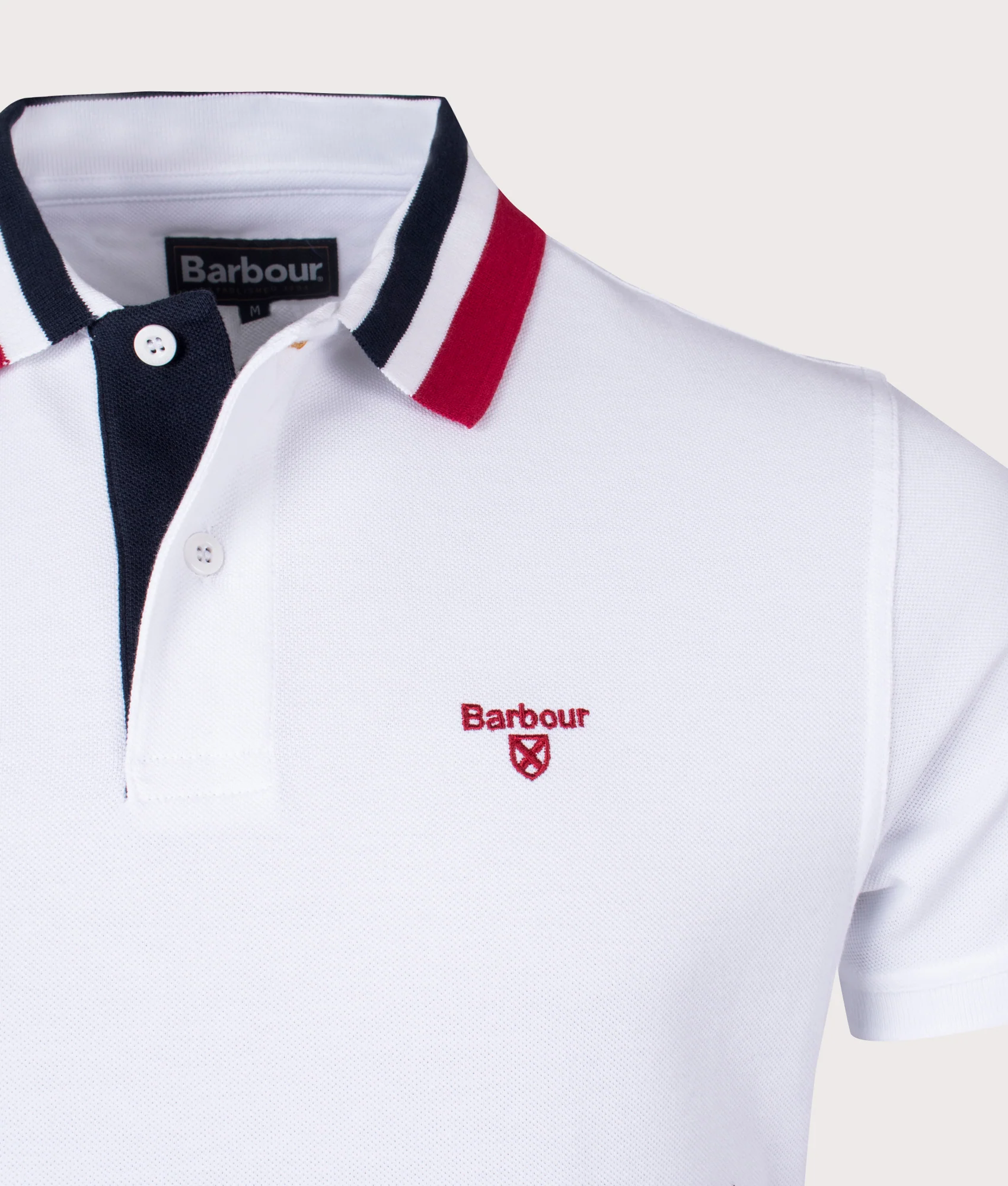 Hawkeswater Tipped Polo Shirt - Image 2