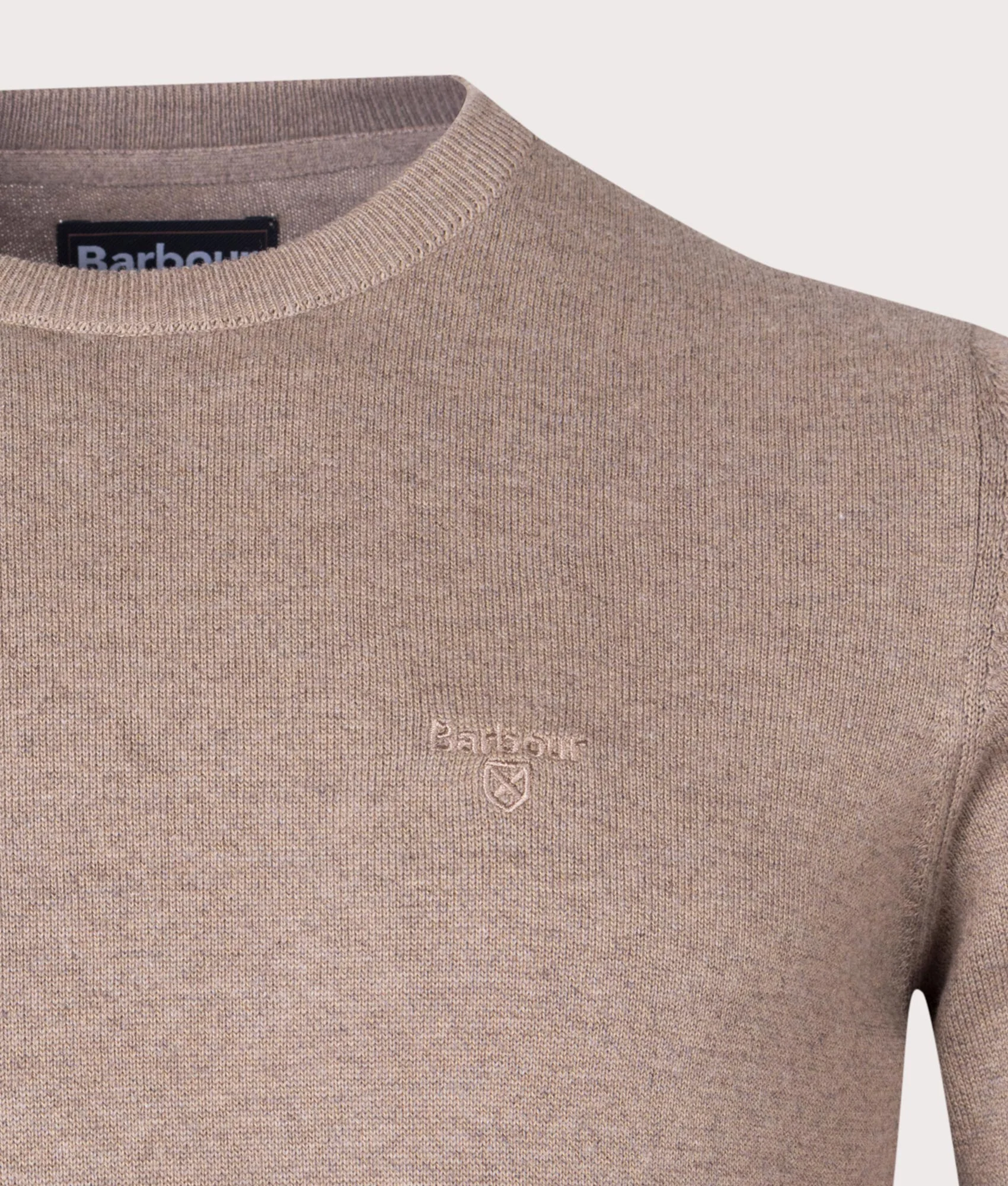 Pima Cotton Crew Neck Jumper - Image 2