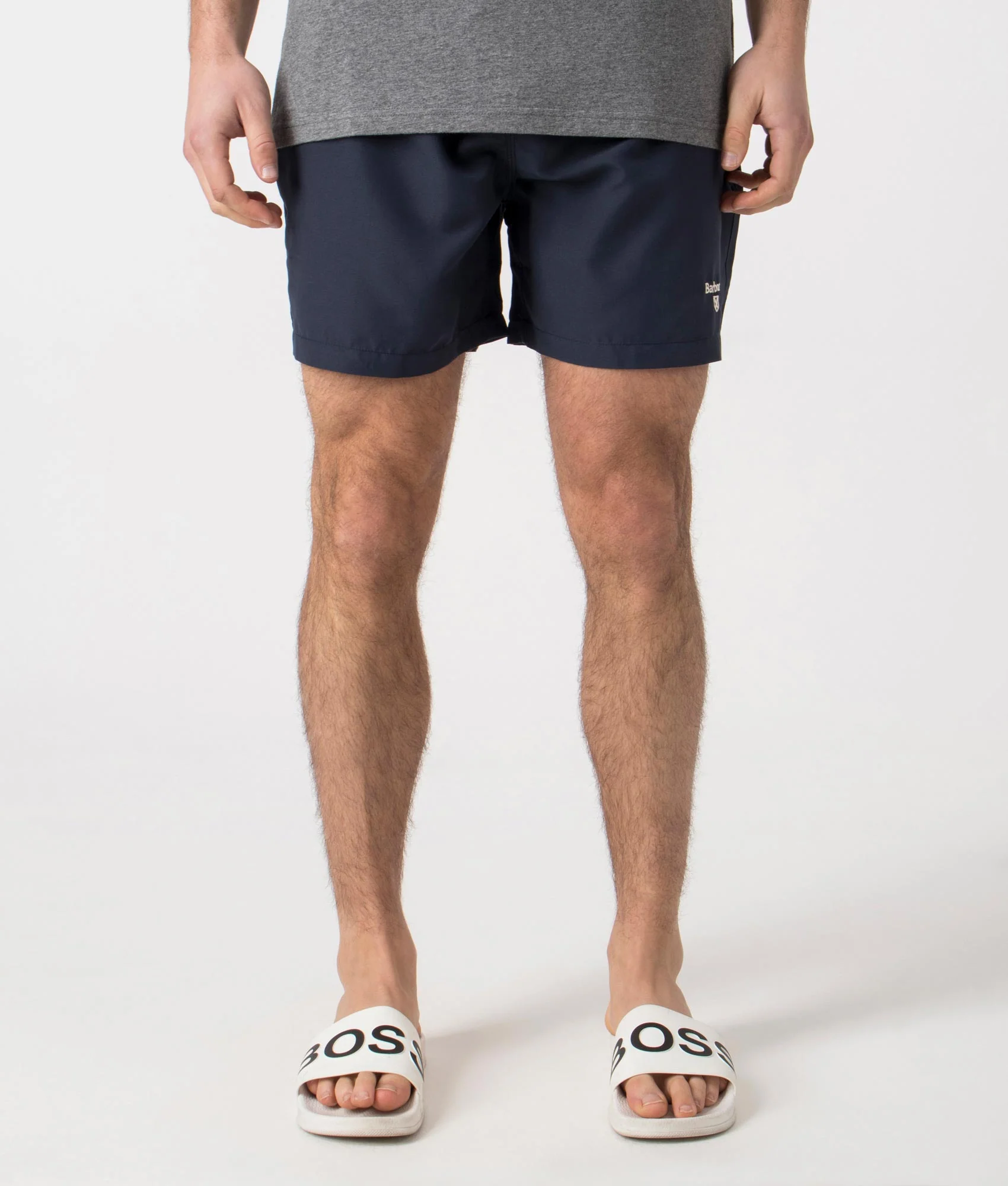 Staple Logo 5" Swim Shorts - Image 3