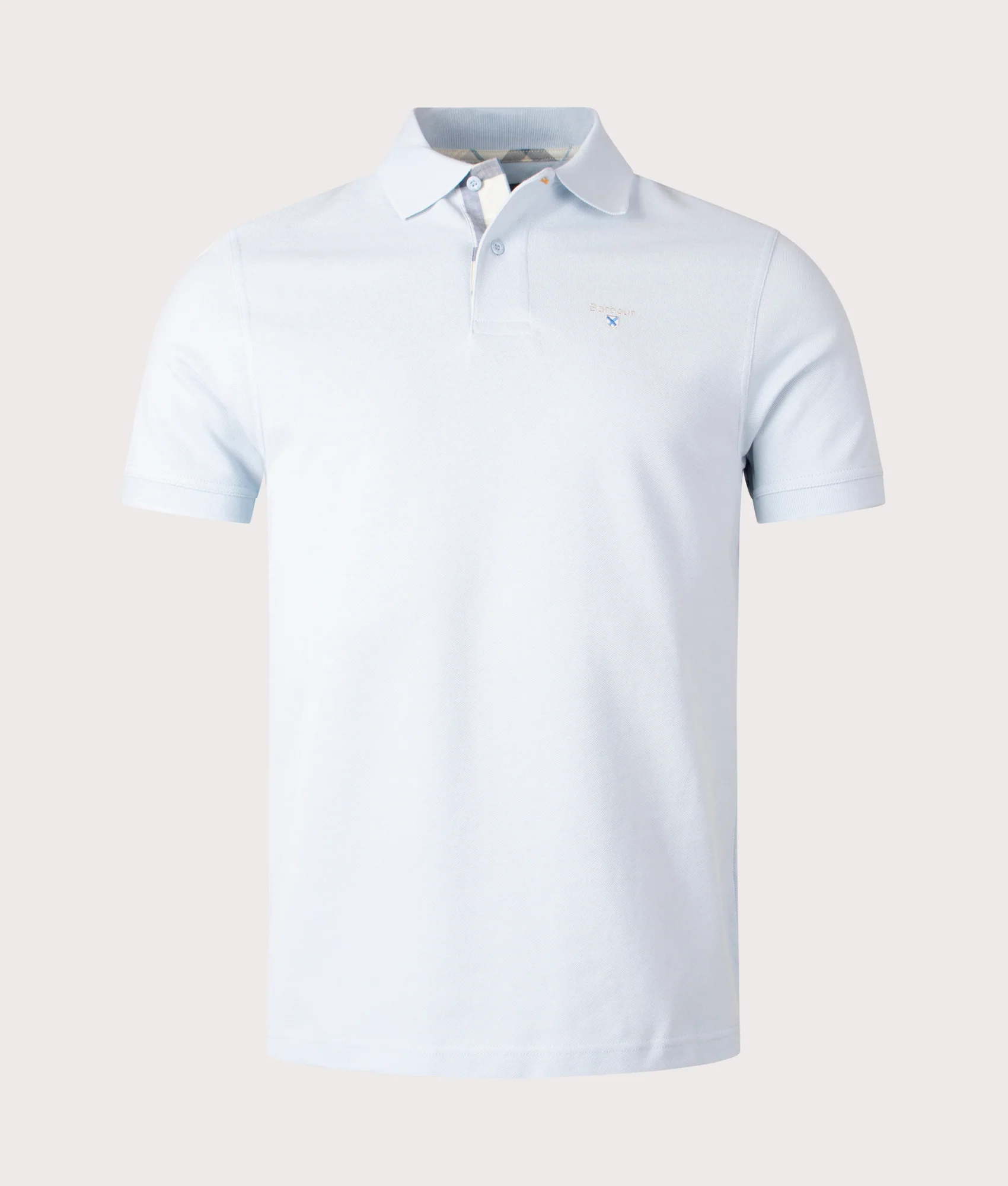 Tartan Piqué Polo Shirt