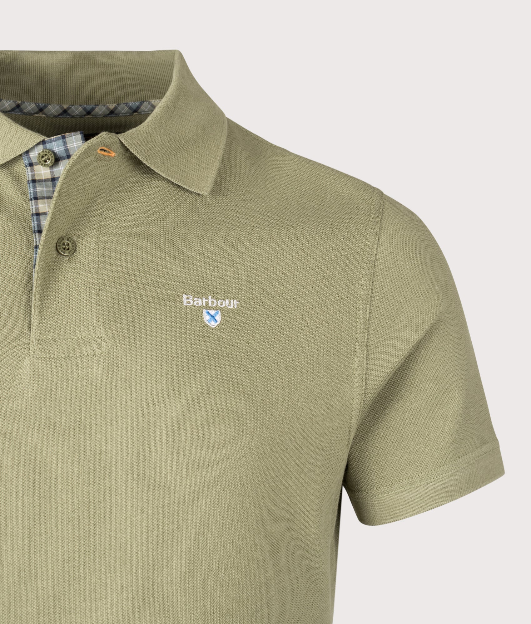 Tartan Piqué Polo Shirt - Image 2