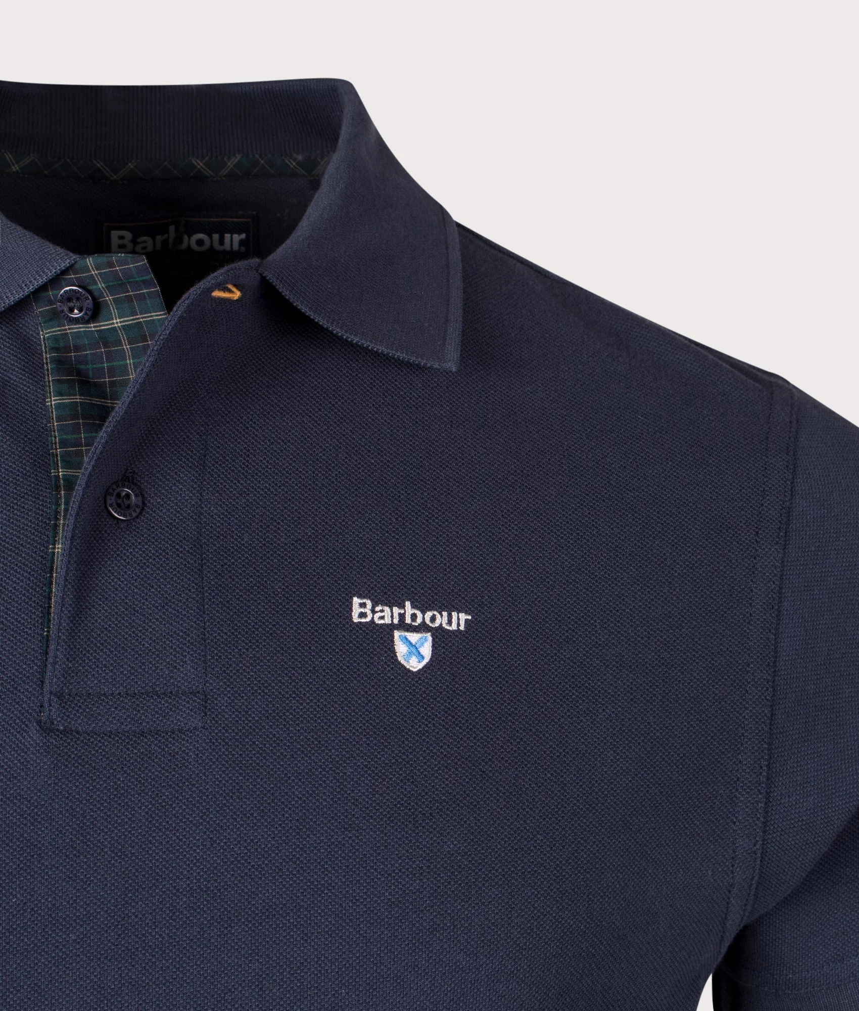 Tartan Piqué Polo Shirt - Image 2