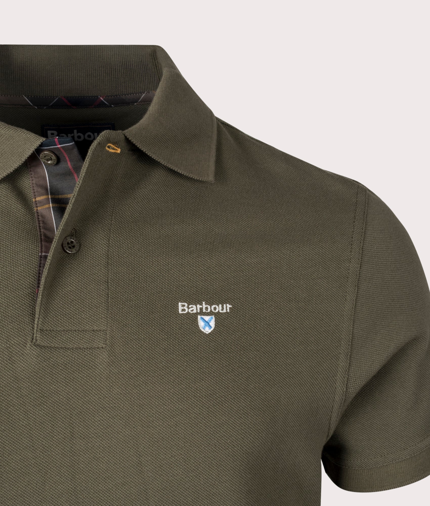Tartan Piqué Polo Shirt - Image 2