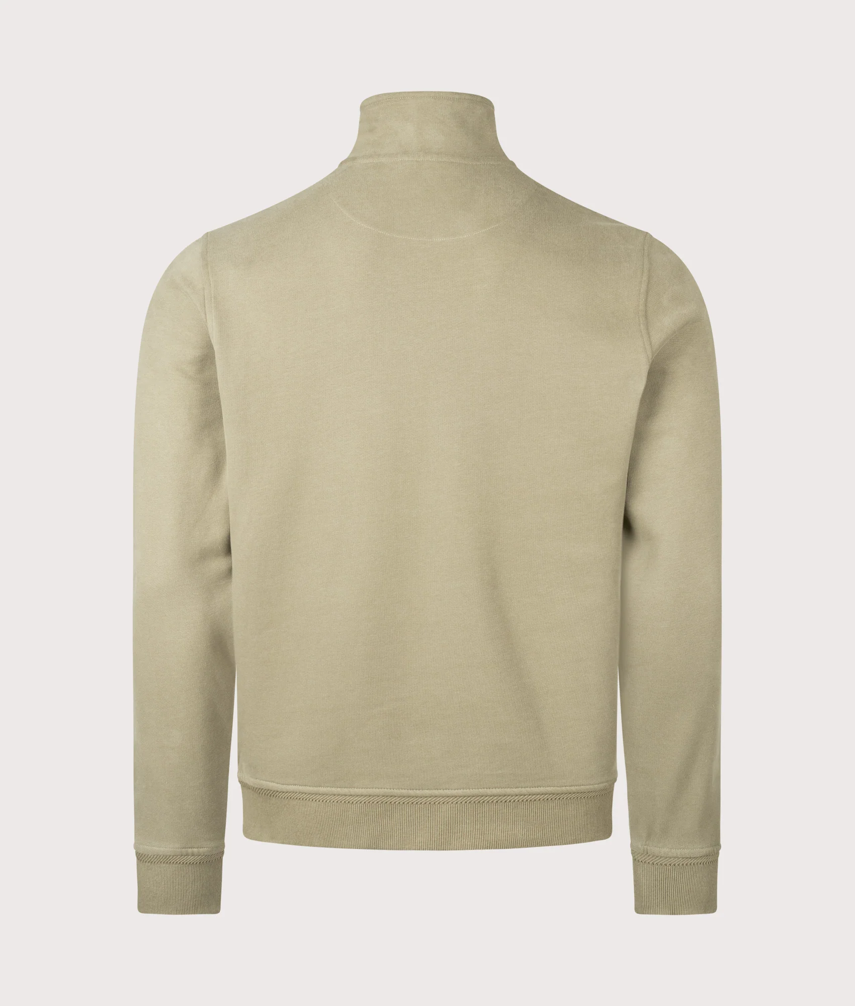 Reg Fit Belstaff Quarter Zip Sweatshirt - Image 3