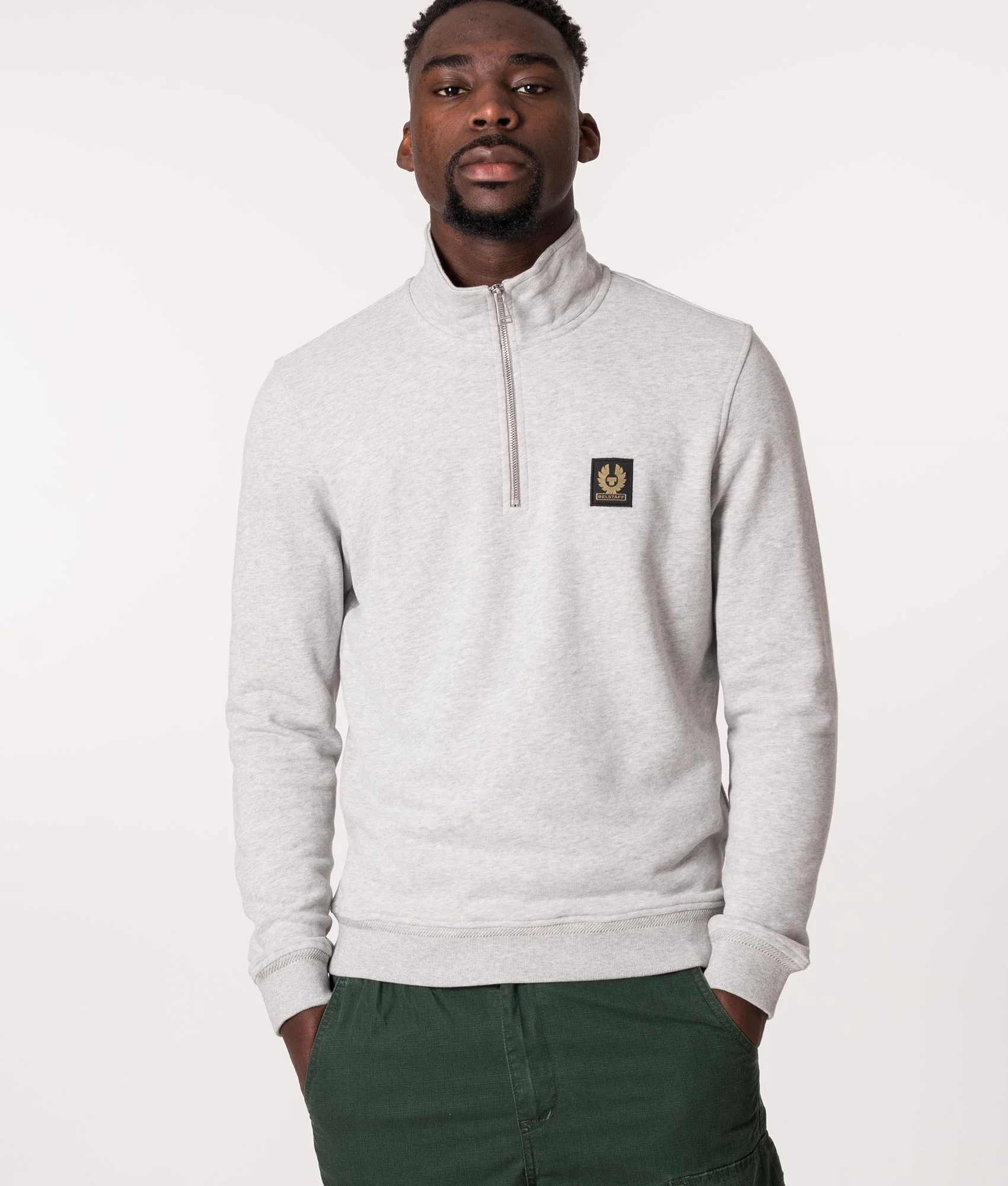 Belstaff Quarter Zip Sweatshirt