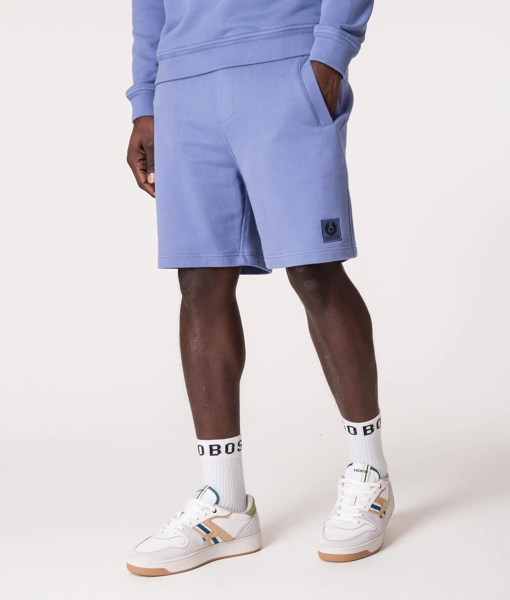 Regular Fit Belstaff Sweat Shorts