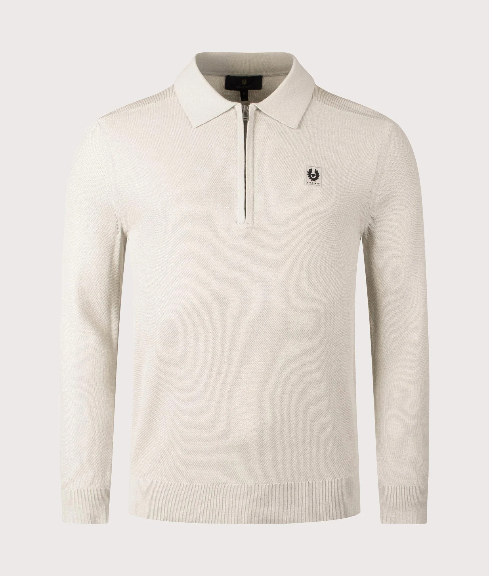 Drift Knitted Long Sleeve Polo Shirt