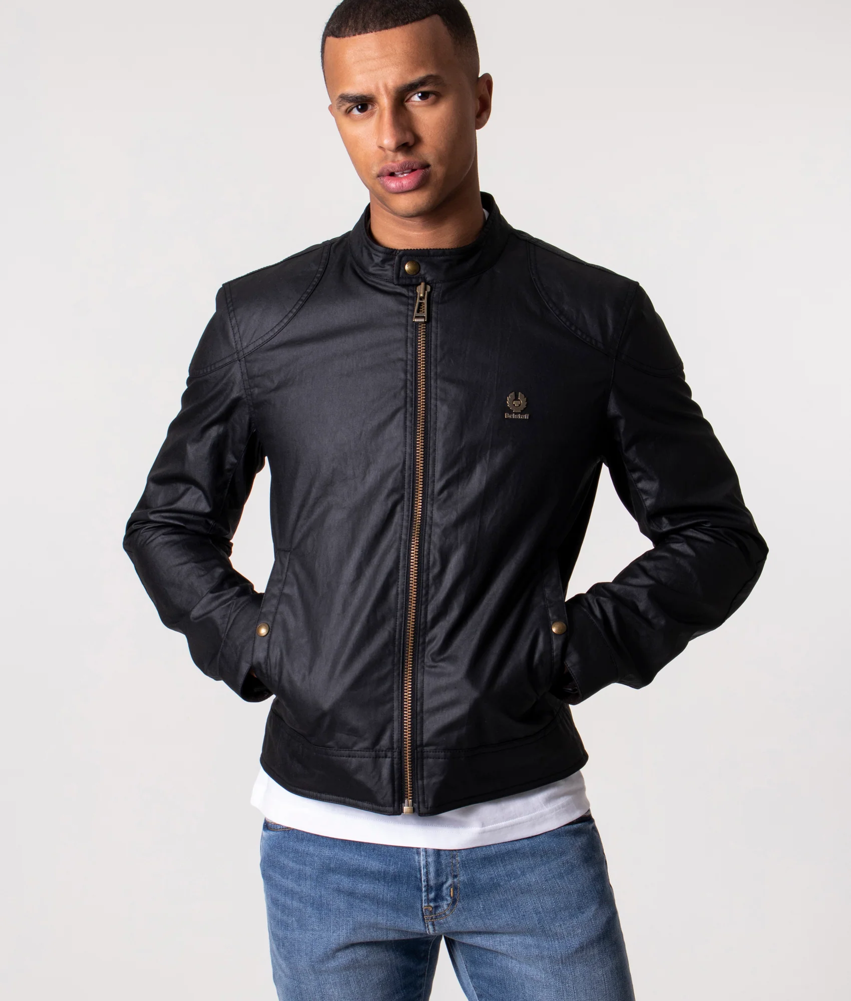 Slim Fit Kelland Waxed Jacket - Image 6