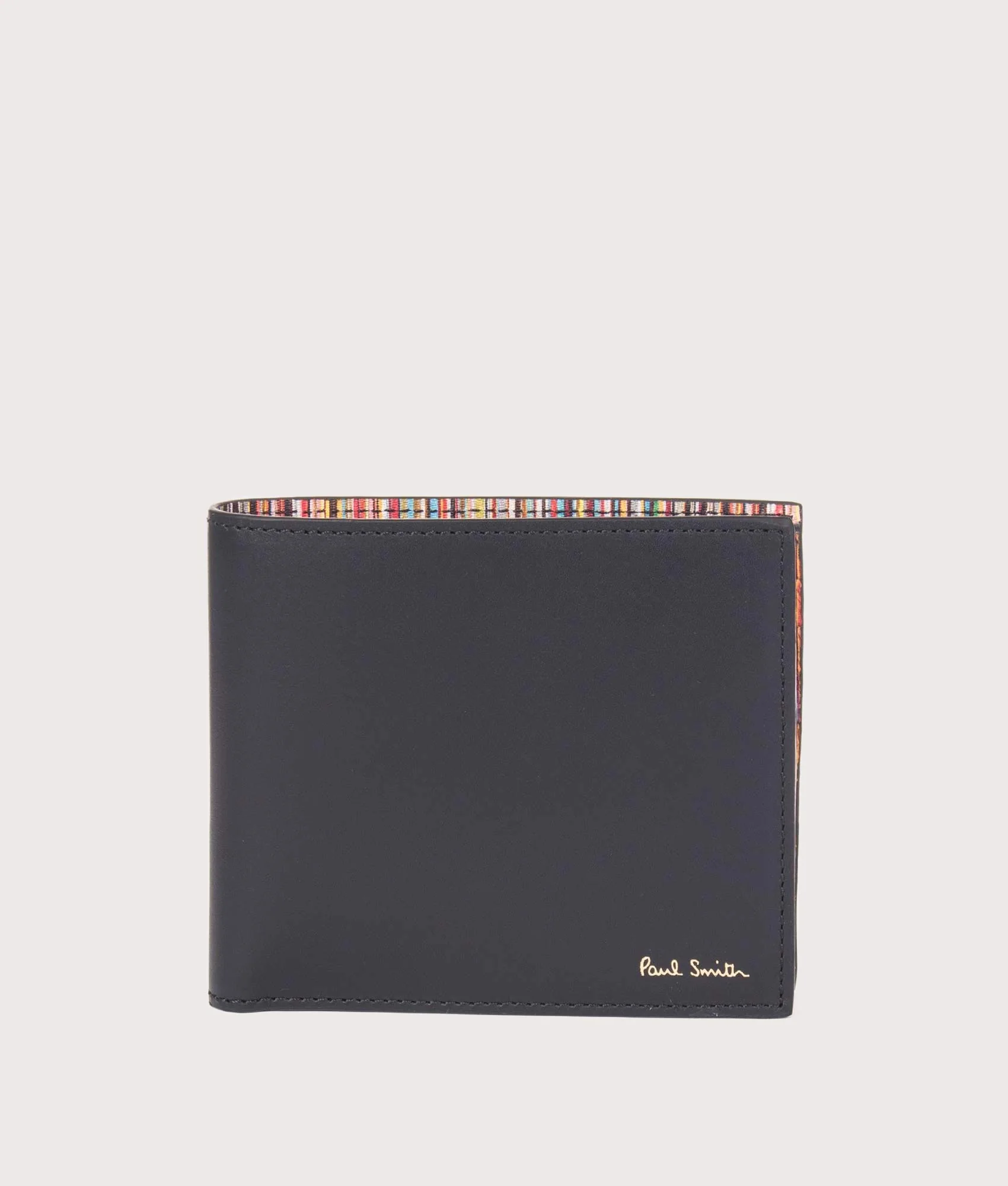 Interior Signature Stripe Billfold Wallet - Image 3